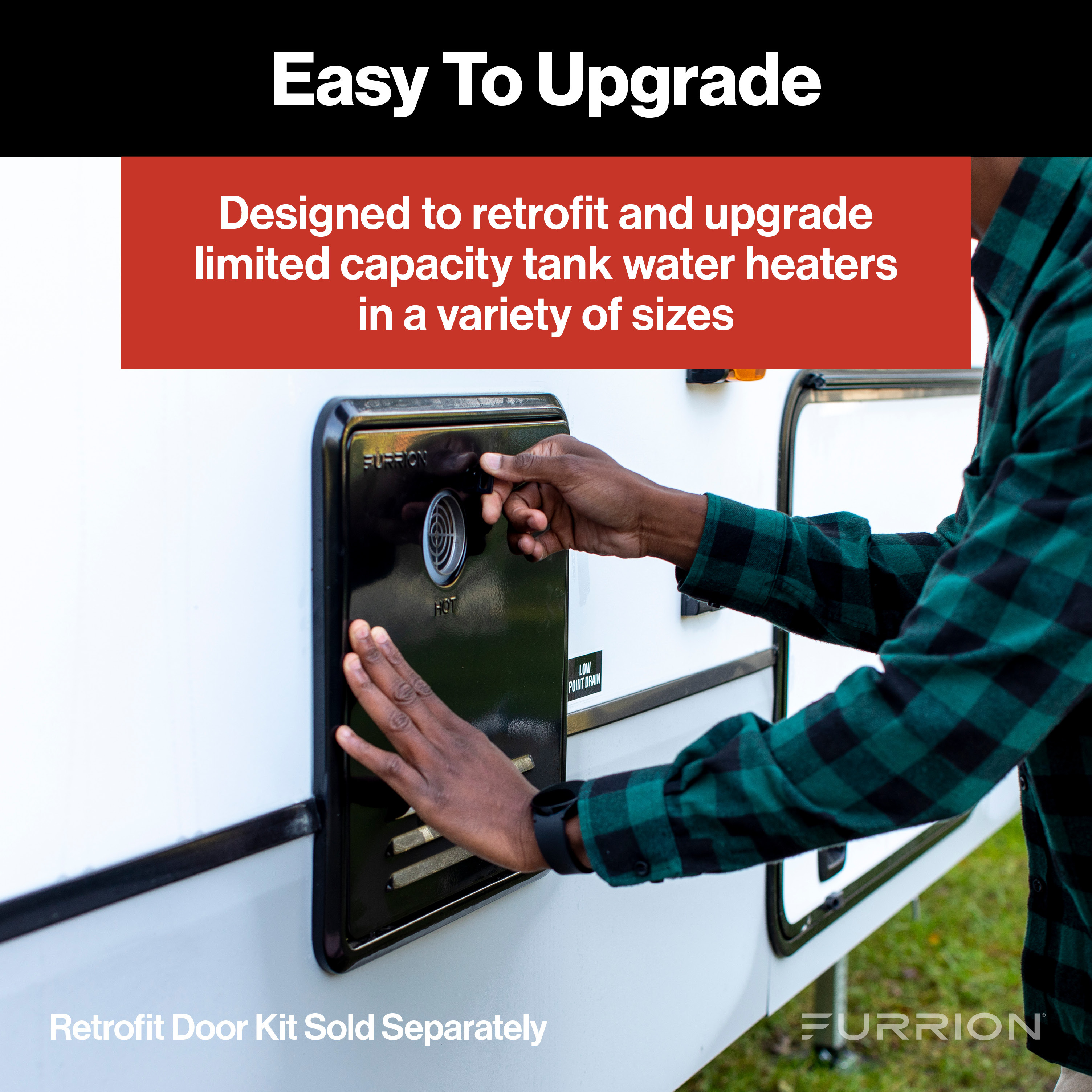 Furrion Tankless Gas Water Heater with Antifreeze Protection - 2.4GPM, White #FWH09AFA-AM thumbnail 5