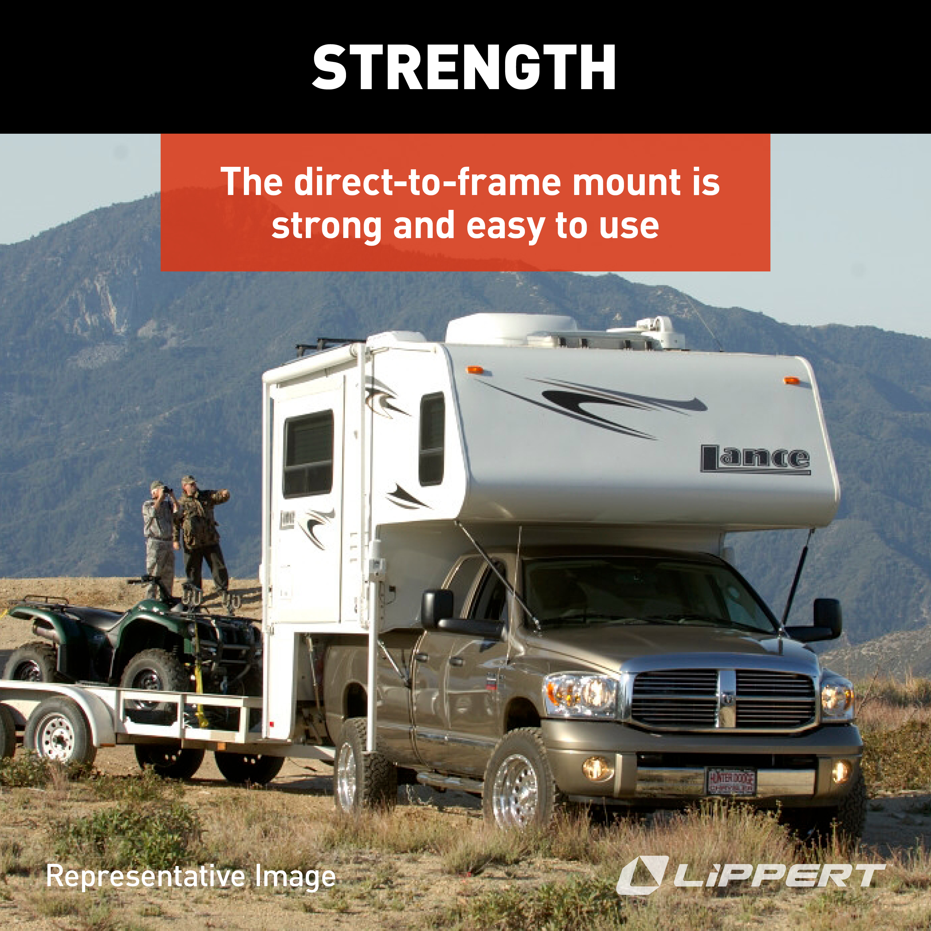 HappiJac Frame Mount Tie Down System - Dodge Ram #FT-DR10 thumbnail 3
