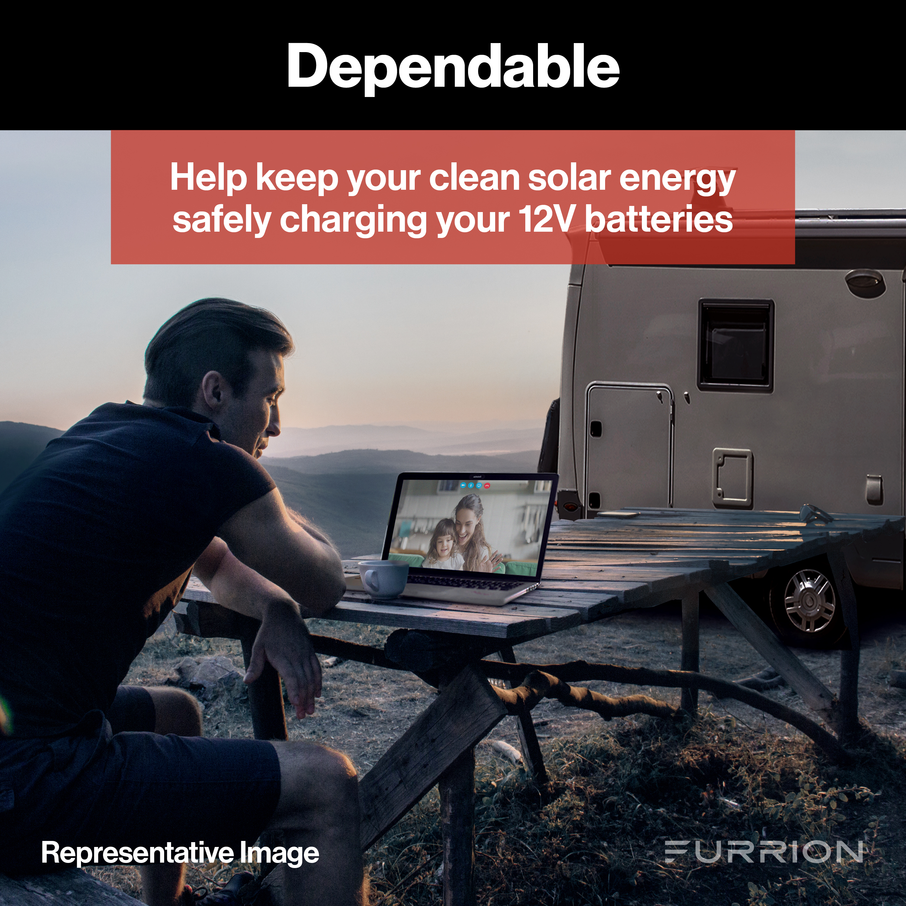 Furrion 25A Wall-Mount MPPT RV Solar Charge Controller #FSCC30PSW-BL thumbnail 5