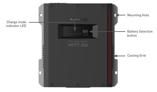 Furrion 25A Wall-Mount MPPT RV Solar Charge Controller #FSCC30PSW-BL thumbnail 1