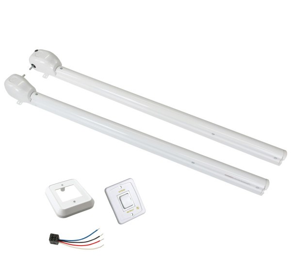 Solera 3000XL Series RV Awning Arms & Hardware Kit - 78" White #362241 thumbnail 0