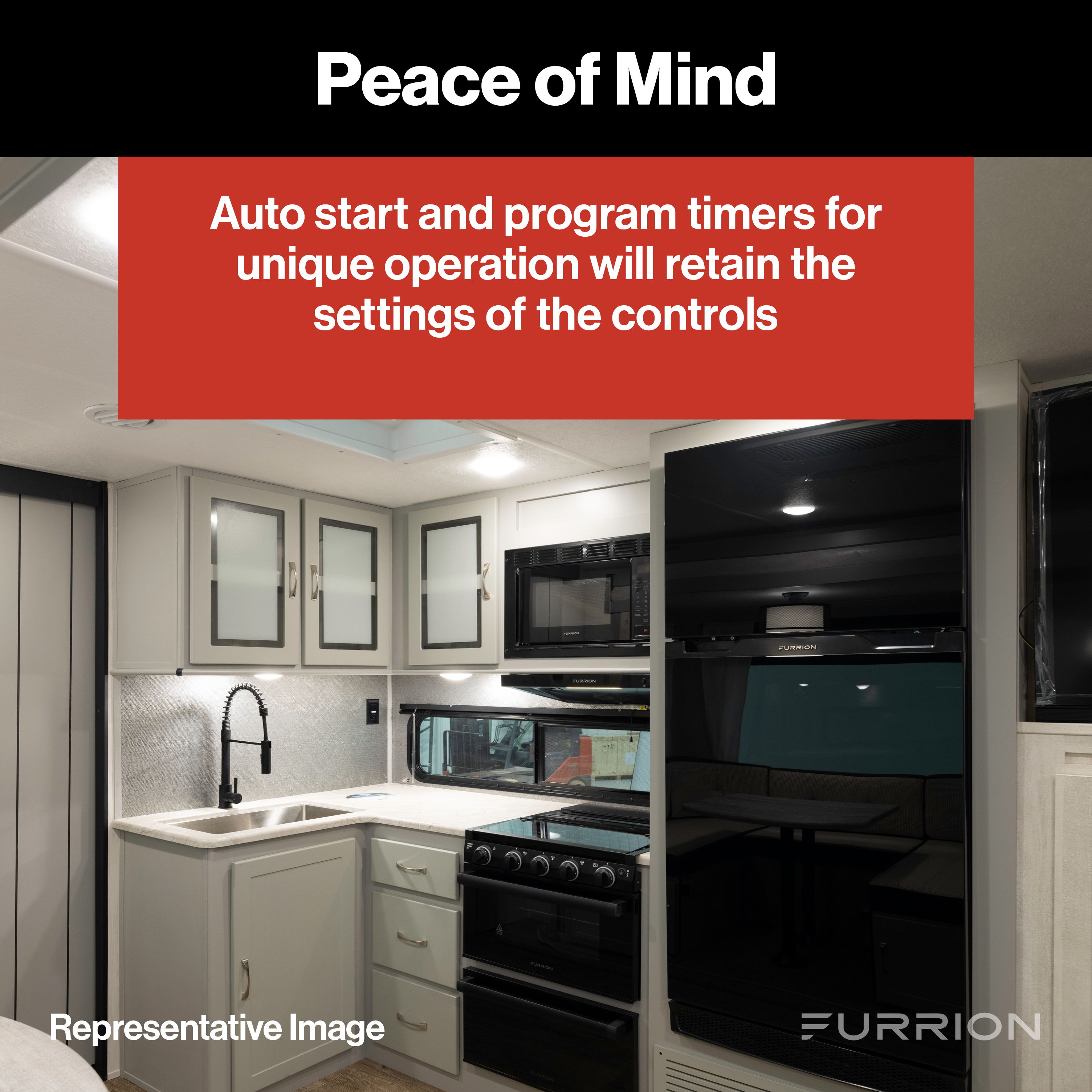 Furrion Chill Multi-Zone RV Air Conditioner Controller - Black #FACC12ZA-BL thumbnail 4