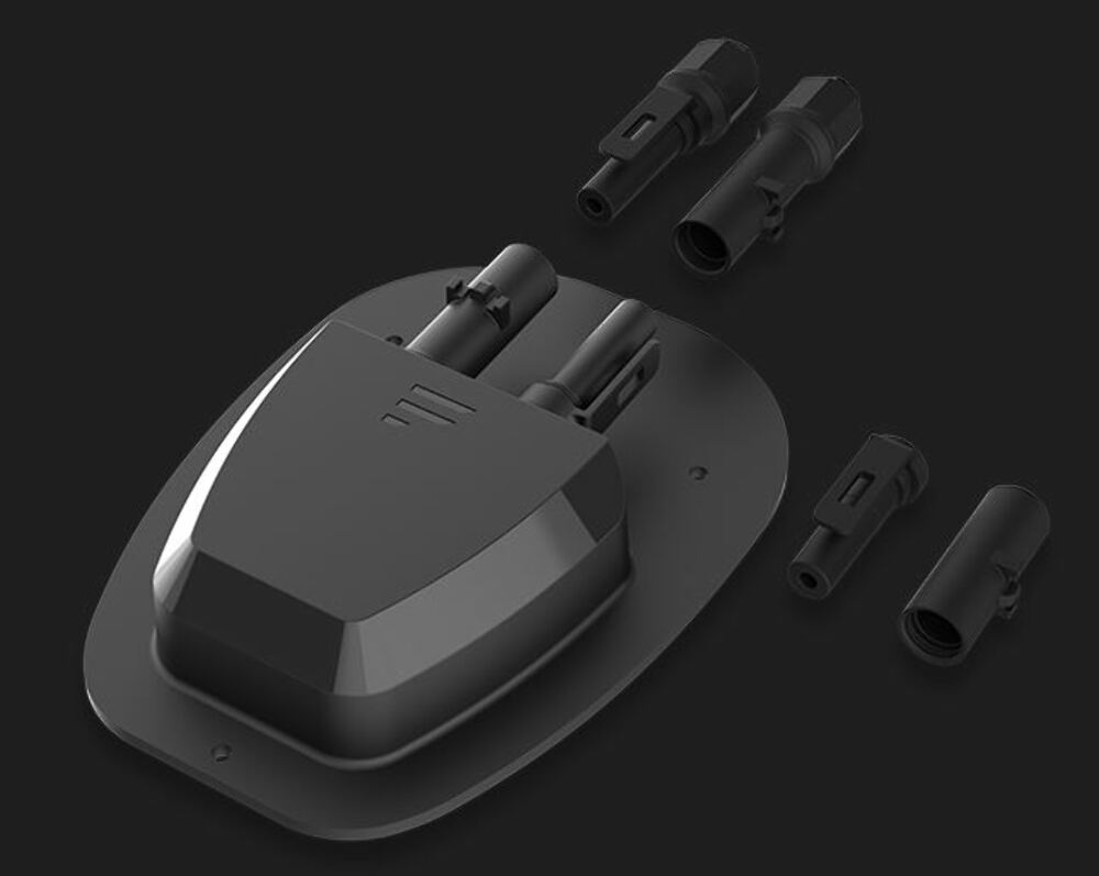 Furrion 2-Plug Rooftop Solar Panel Connection Box #FSEB30JWO-BL thumbnail 0