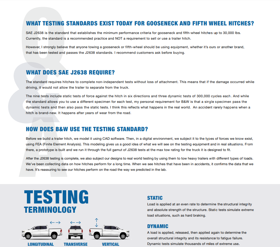 2013-2024 Ram 2500 & 3500 with OEM Puck System B&W Companion Slider 5th Wheel Hitch Kit For RAM Puck System RVK3670 thumbnail 4