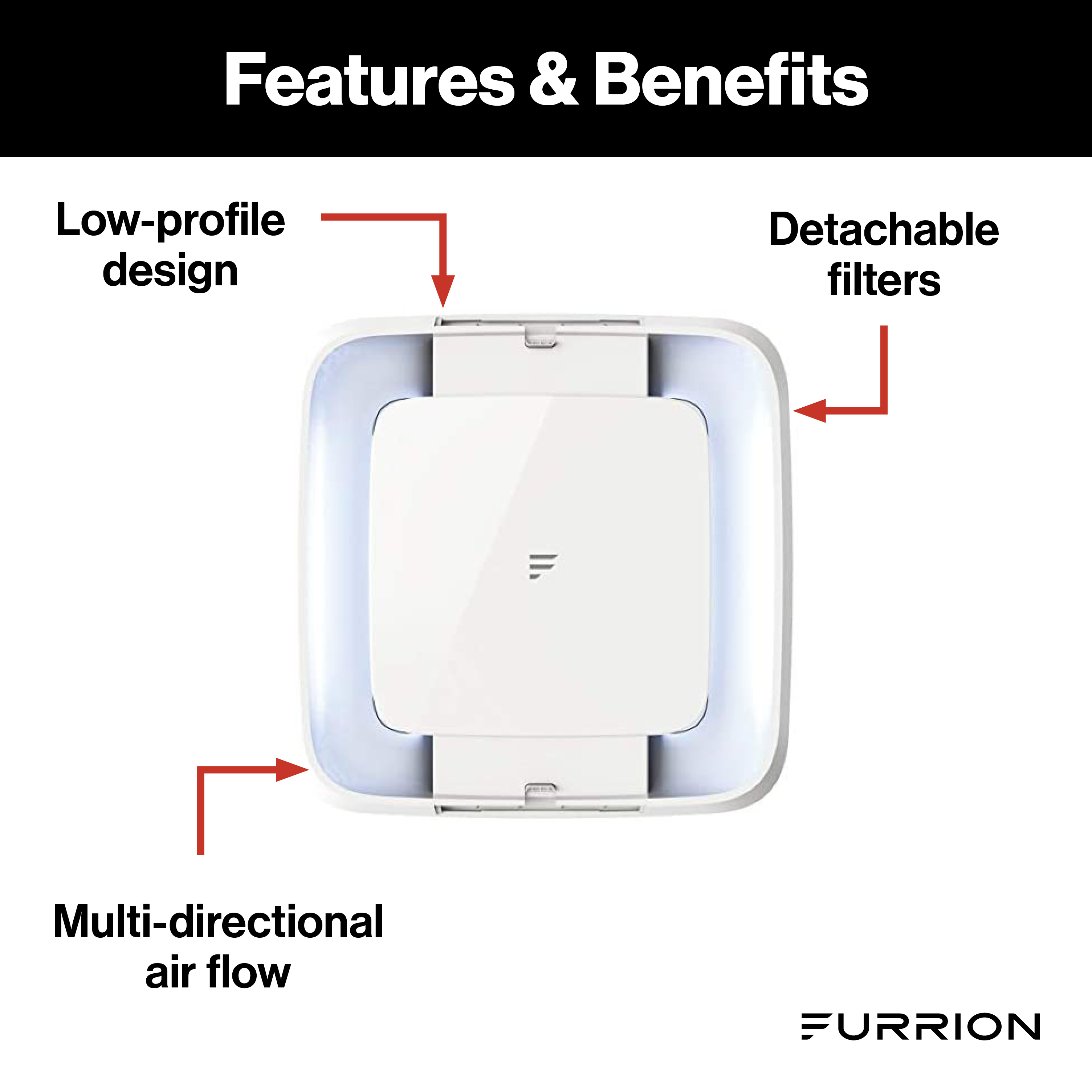 Furrion Chill RV AC Air Distribution Box for Electronic Control/Thermostat with LED Light #FACT12LA-PS thumbnail 3