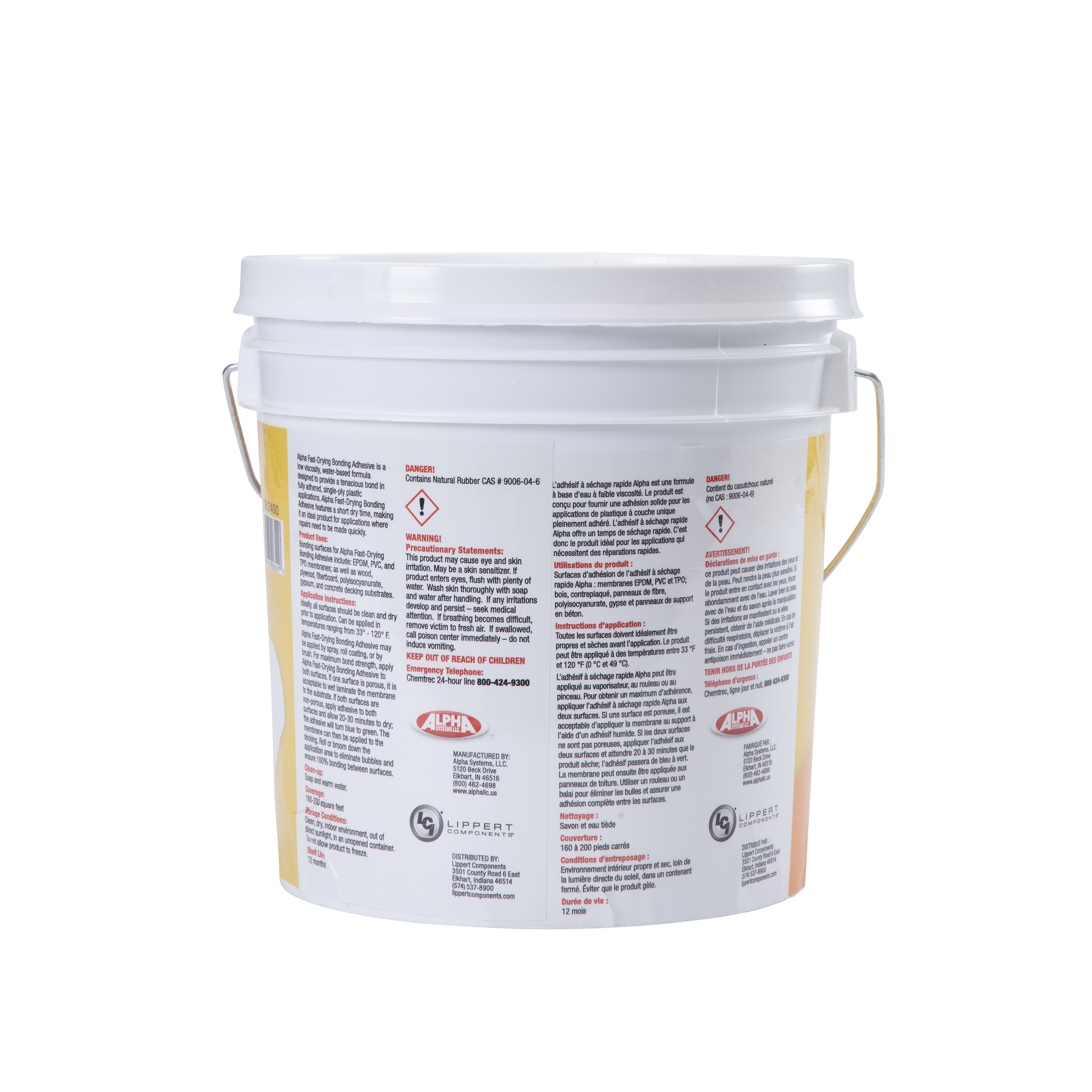 Alpha Systems 8019 Water Based Bonding Adhesive (1 Gallon) thumbnail 6