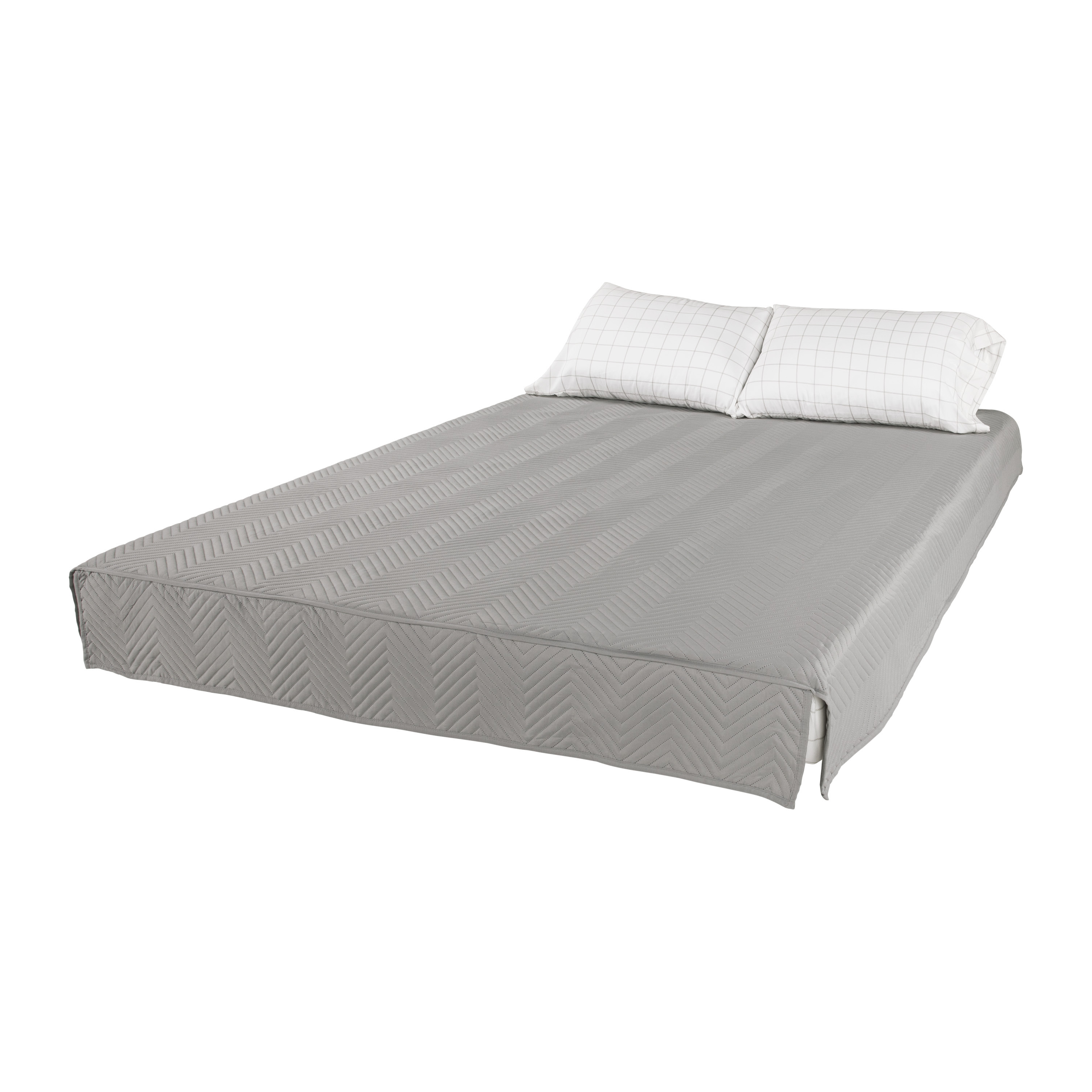 Thomas Payne Easy Zzzs RV Bedding Set - Short Queen, Grey #2022107819 thumbnail 0