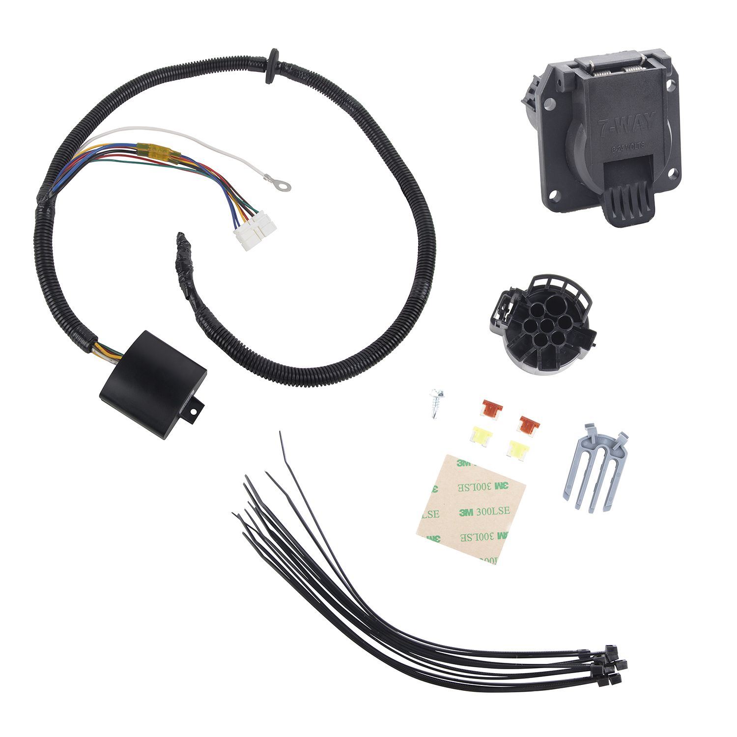 Tekonsha Tow Harness, 7-Way, w/Circuit Protected ModuLite  HD Module TK118289 thumbnail 0