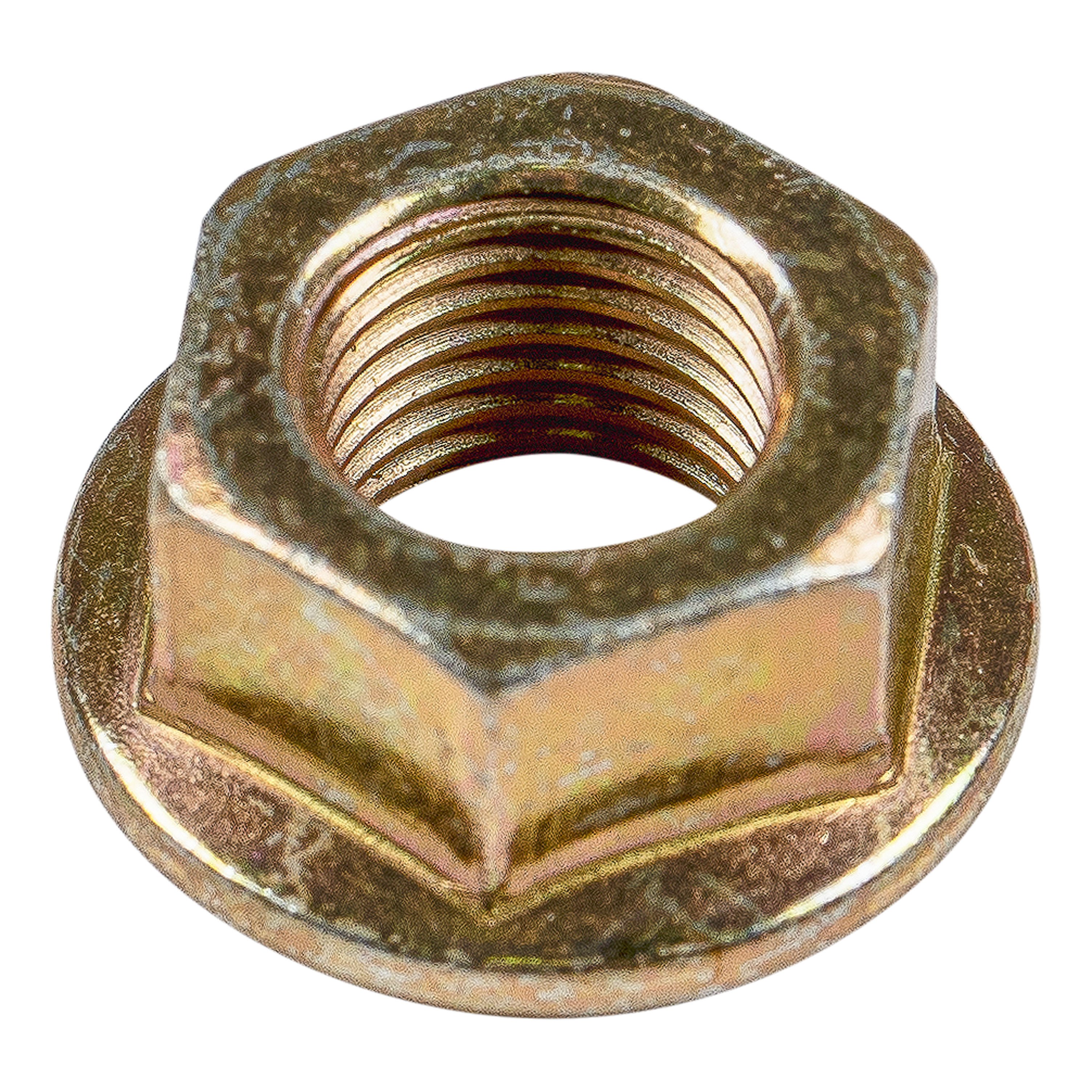 Lippert Hex Flange Nut for Axle U-Bolt - 3/8"-24 Thread End 139725 thumbnail 0