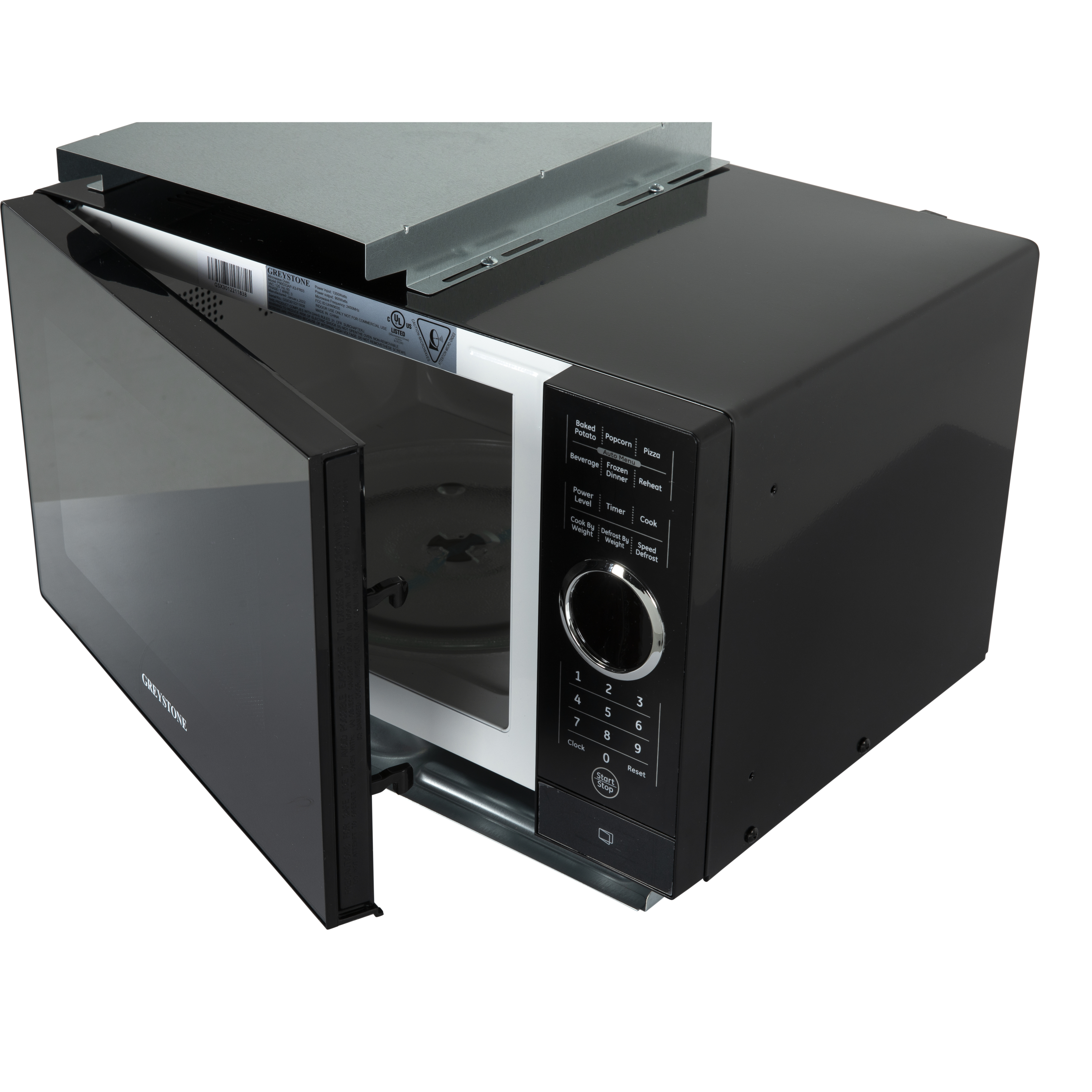 Greystone by Furrion Built-In Microwave - 0.9 cu. ft., Black #P90D23AP-X3-FR03 thumbnail 4