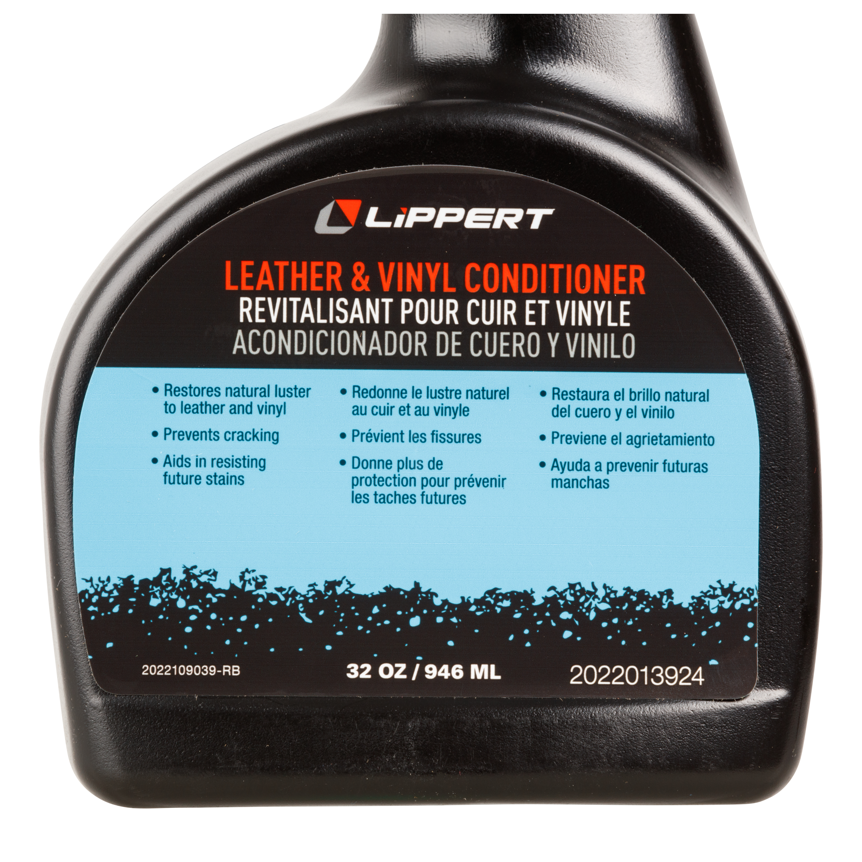 Lippert RV Leather & Vinyl Conditioner - 32 oz., 12-Pack thumbnail 1