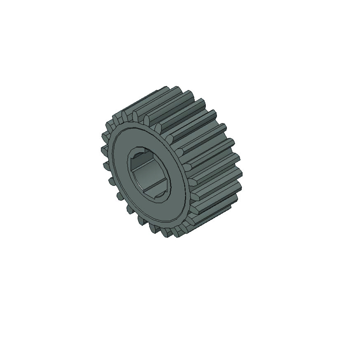 LIPPERT 24 Tooth Spur Gear -  12 DP/14.5 PA thumbnail 0