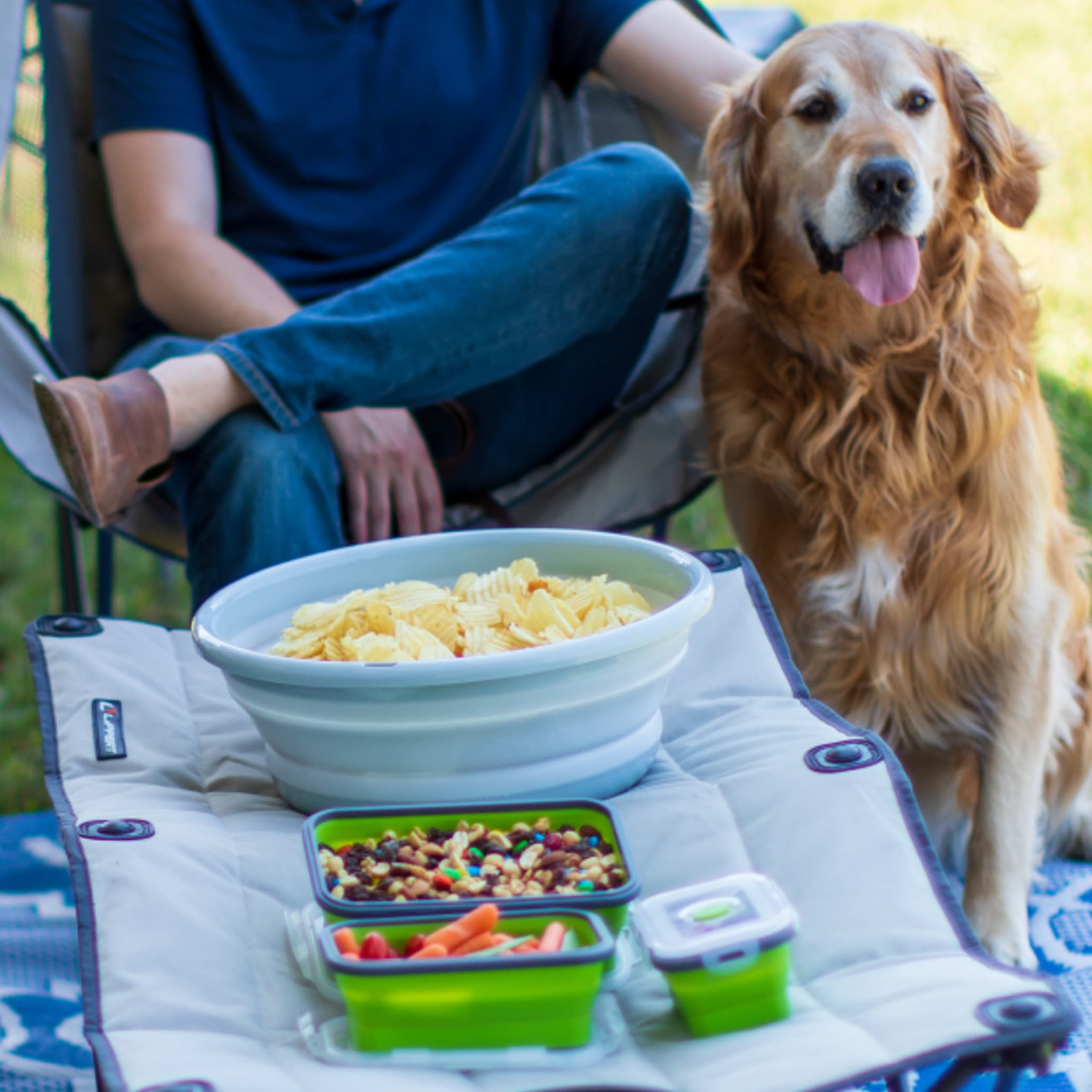 LIPPERT Campfire Ottoman - Sand thumbnail 7