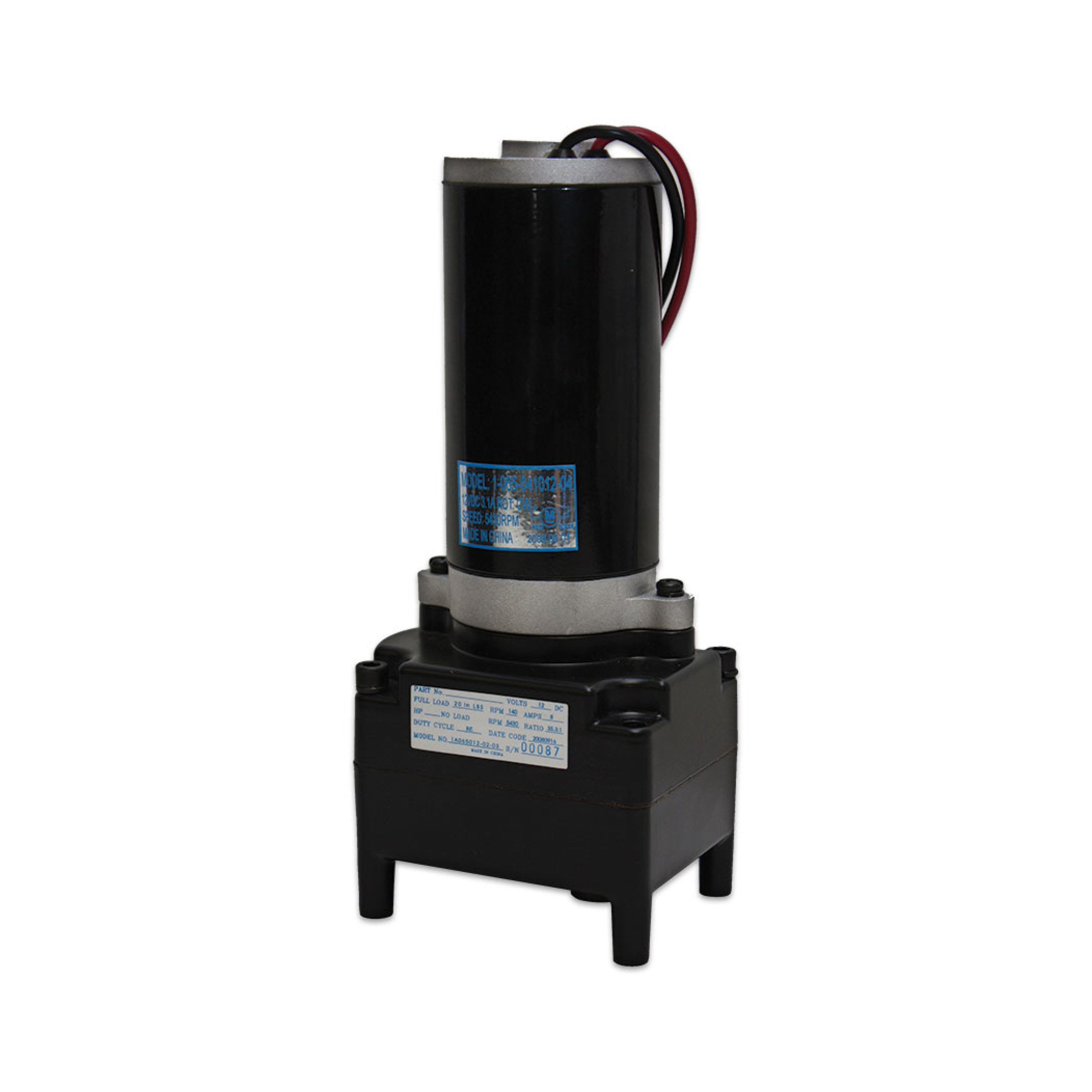 Lippert Replacement Tuson Heavy-Duty Electric RV Landing Gear Motor #196308 thumbnail 0