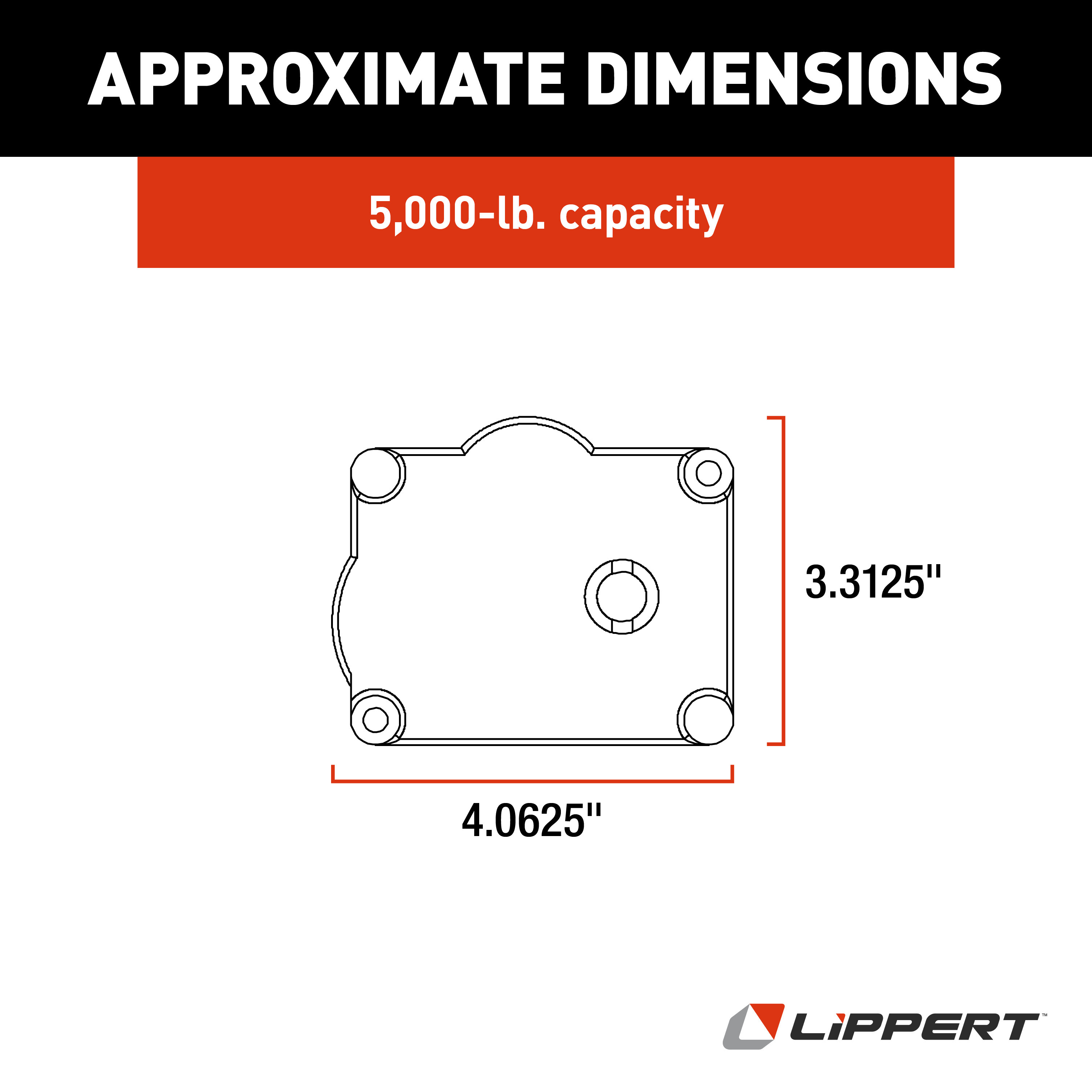 Lippert Replacement Tuson High-Speed Electric RV Landing Gear