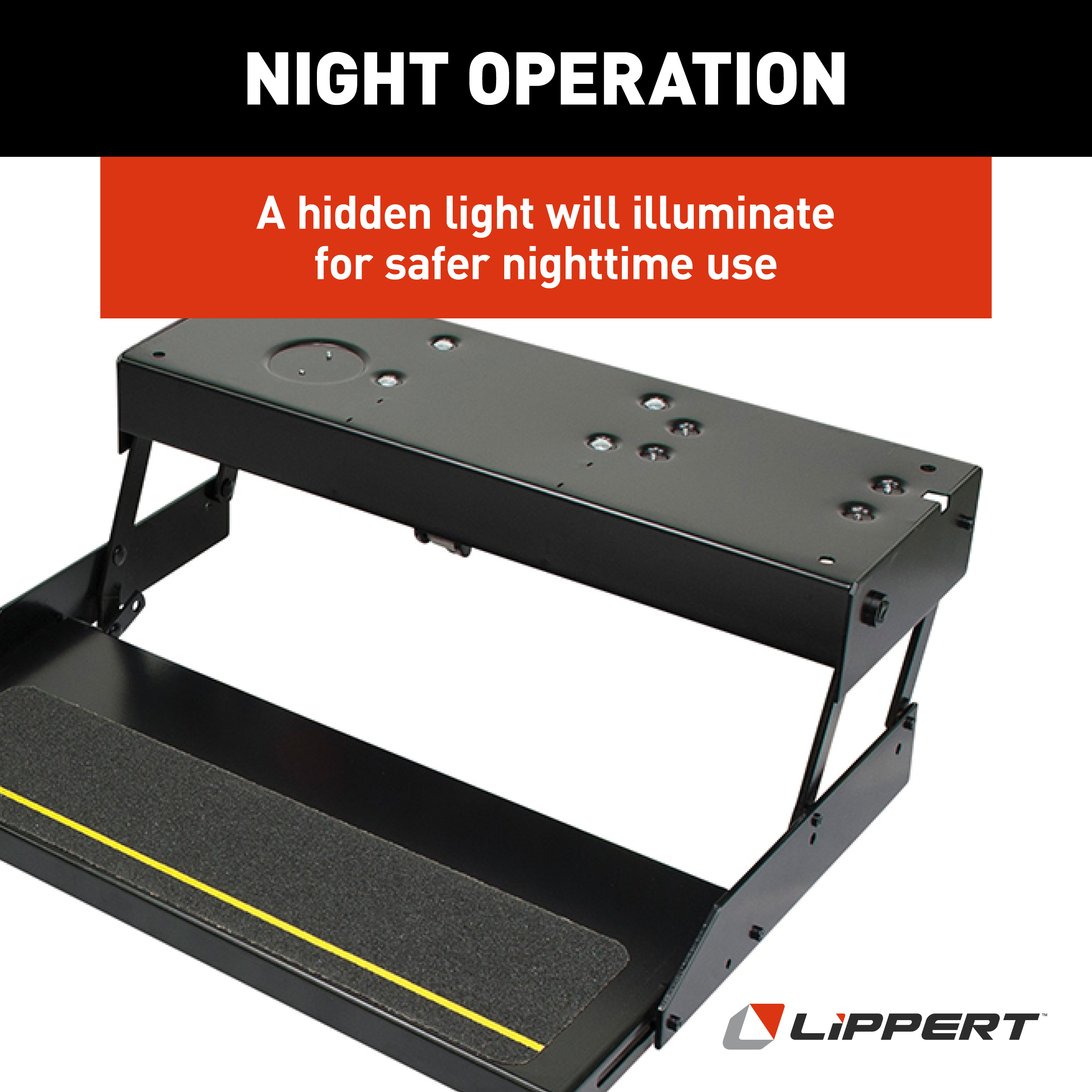 LIPPERT 38 Series Step Assembly with Logic Control Unit and Power Switch Kit thumbnail 4