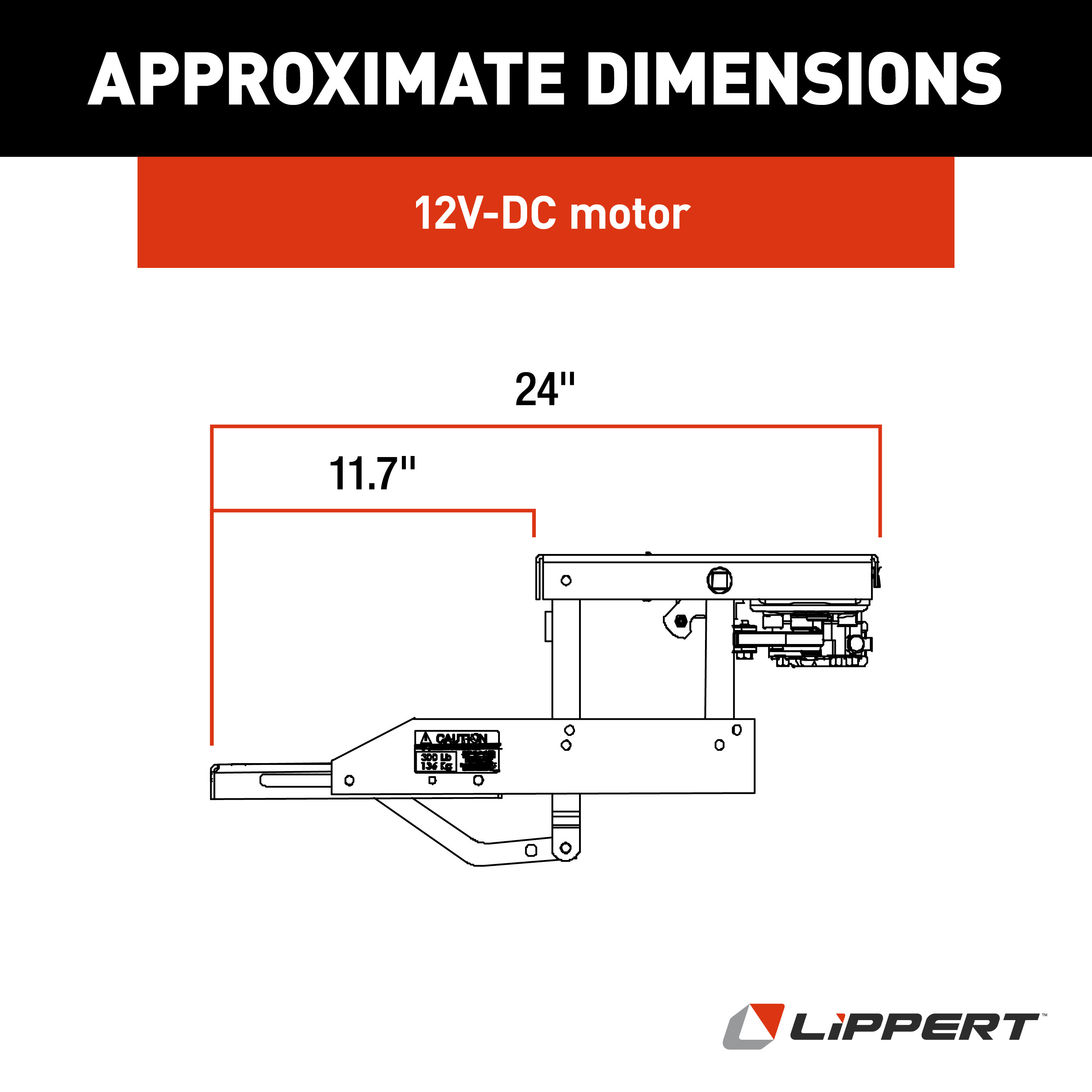 LIPPERT 39 Series Step Assembly with Logic Control Unit and Power Switch Kit thumbnail 1