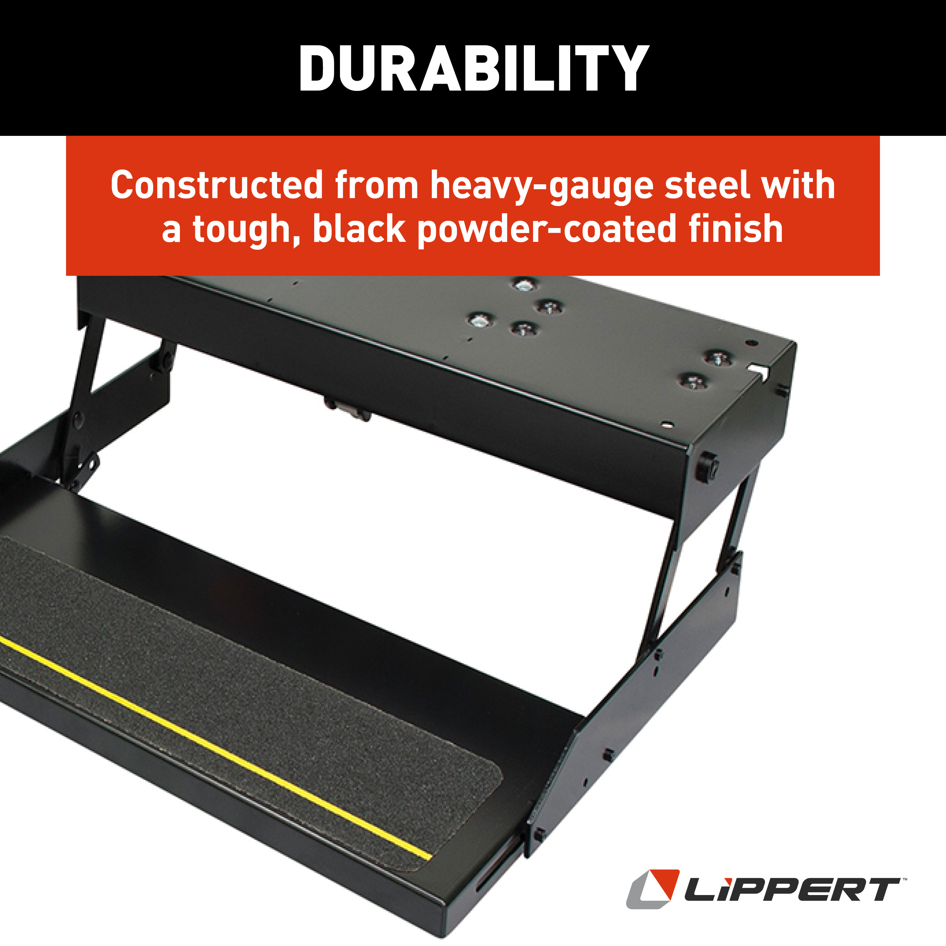 LIPPERT 39 Series Step Assembly with Logic Control Unit and Power Switch Kit thumbnail 7