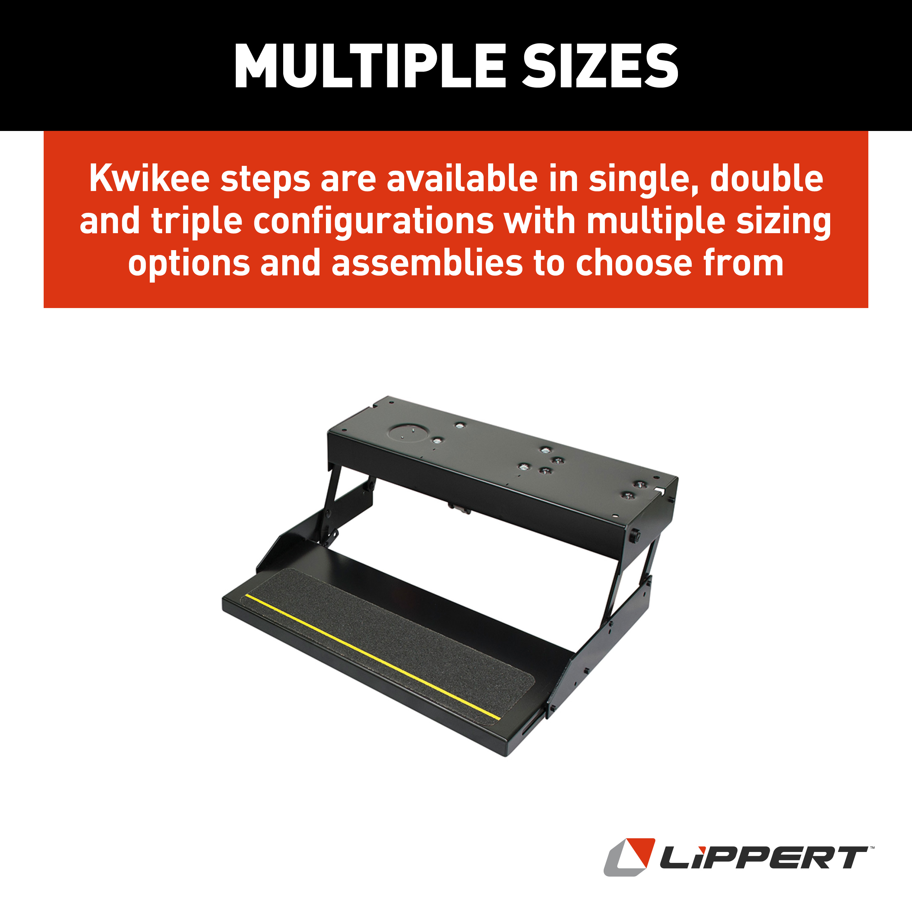 LIPPERT 39 Series Step Assembly with Logic Control Unit and Power Switch Kit thumbnail 8