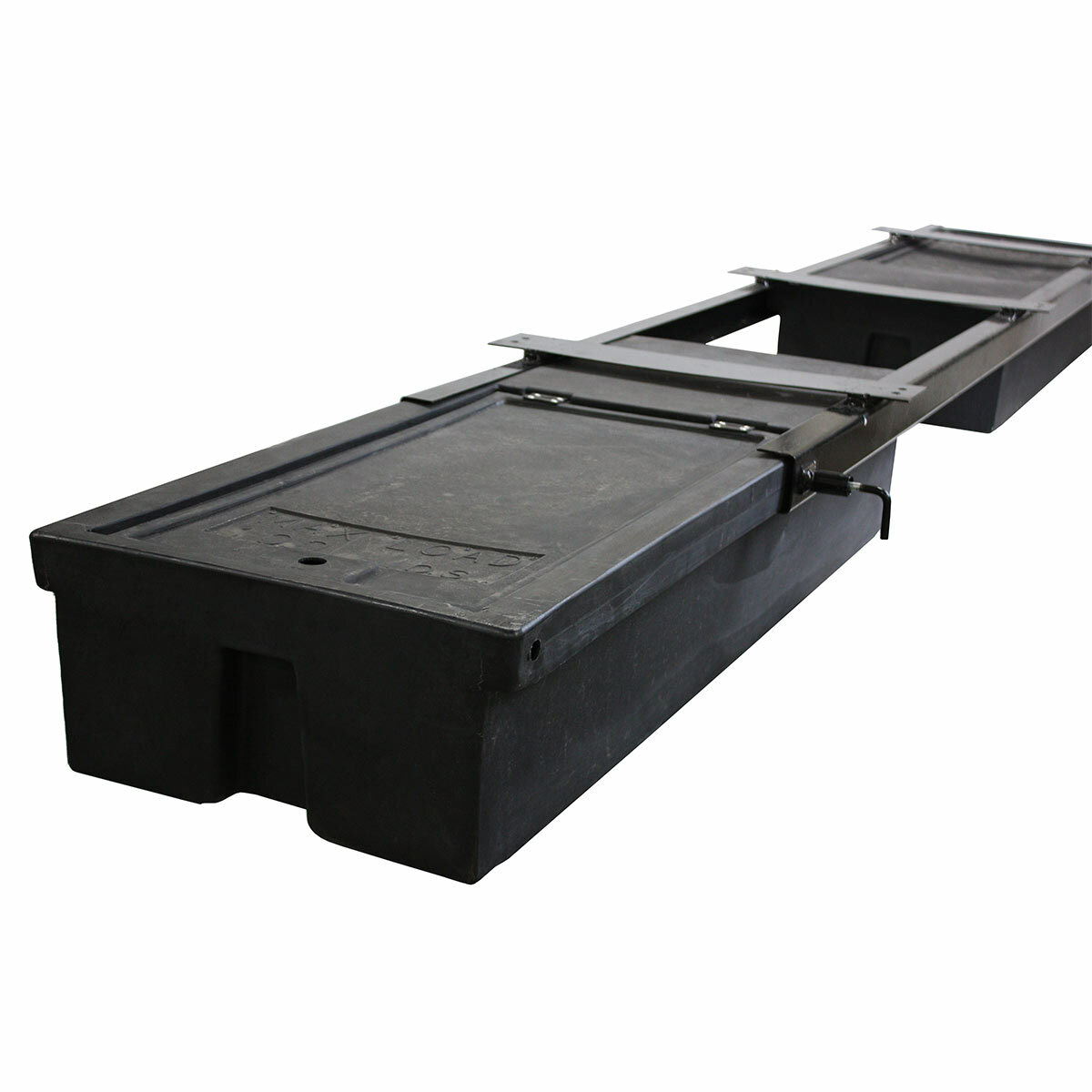 Lippert RV Underchassis Standard Double Bin Storage System - 96" x 21" #175180 thumbnail 0