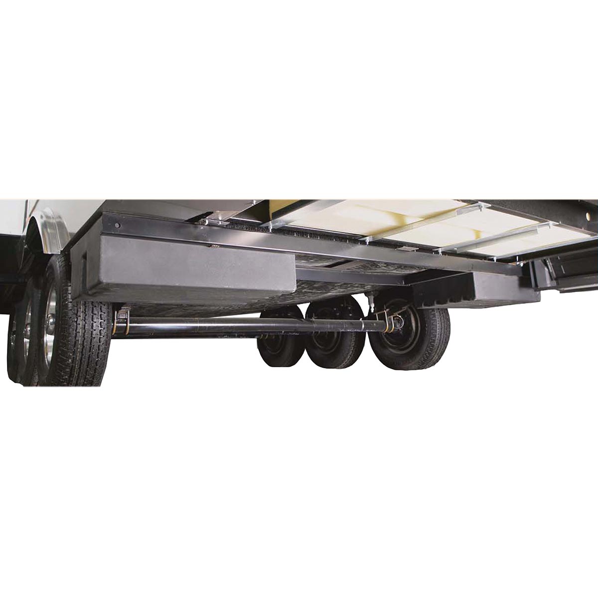 Lippert RV Underchassis Standard Double Bin Storage System - 96" x 21" #175180 thumbnail 7