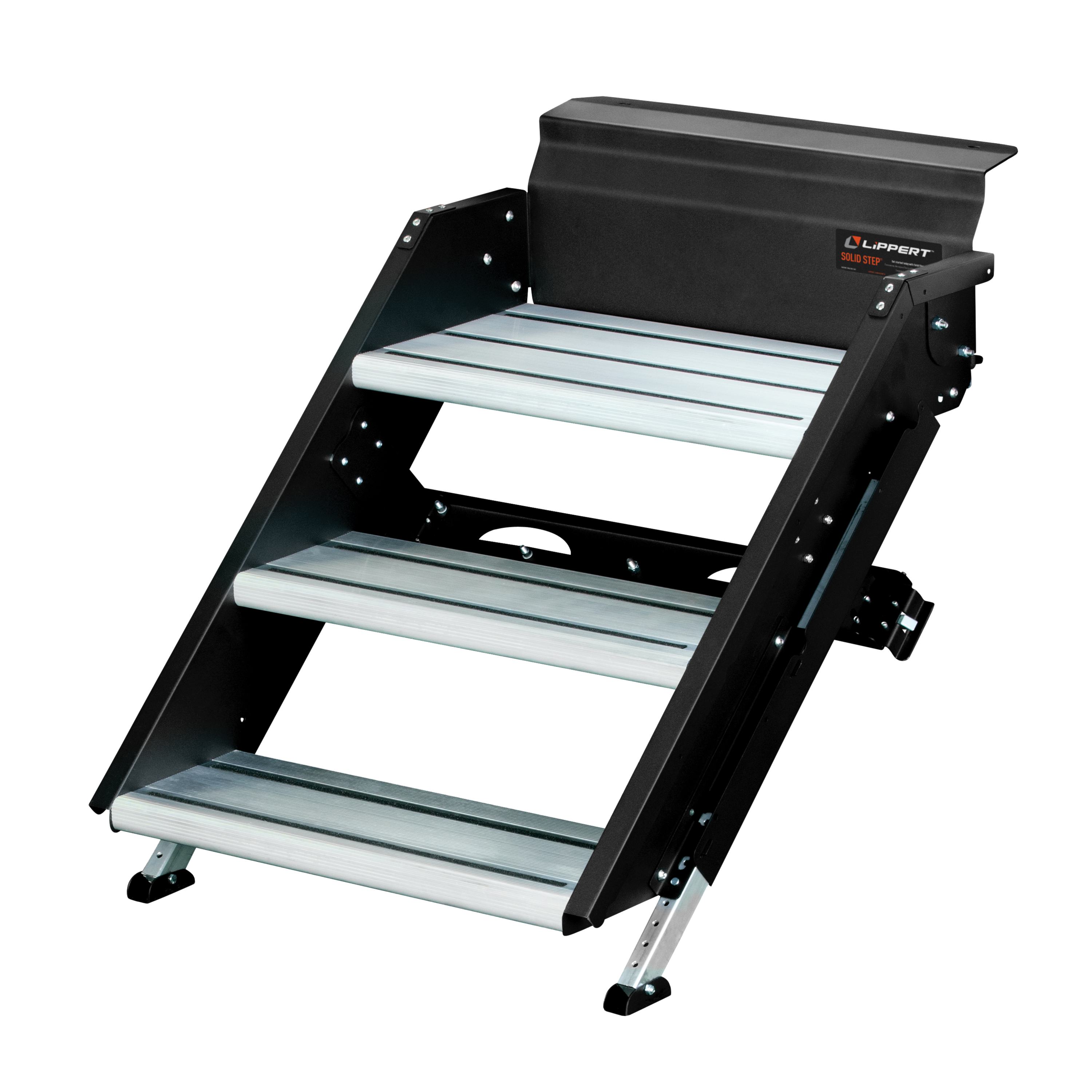 Lippert Solid Step Premium RV Steps - 26" Triple thumbnail 0