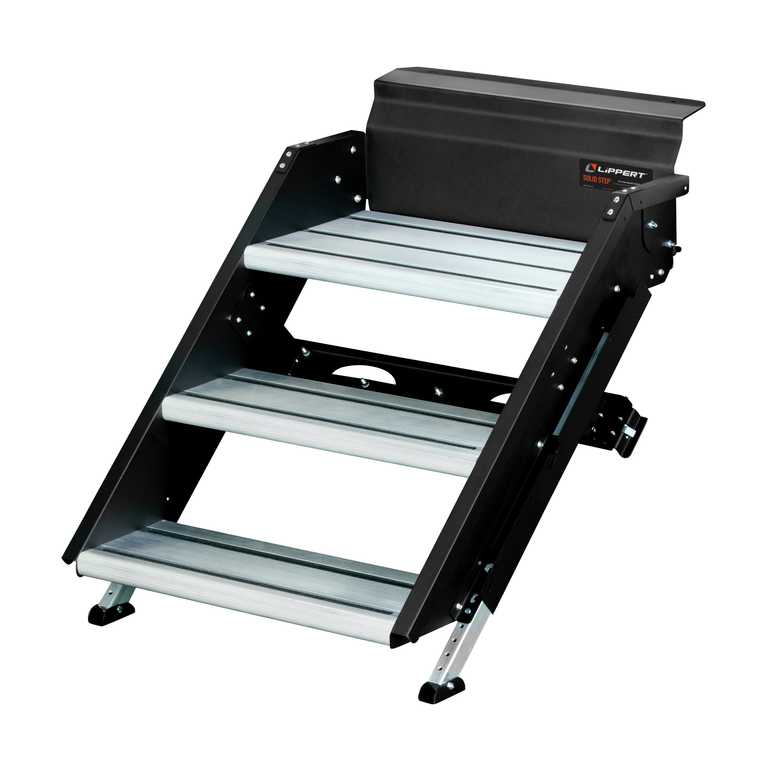 Lippert Solid Step Premium RV Steps - 26" Triple thumbnail 0