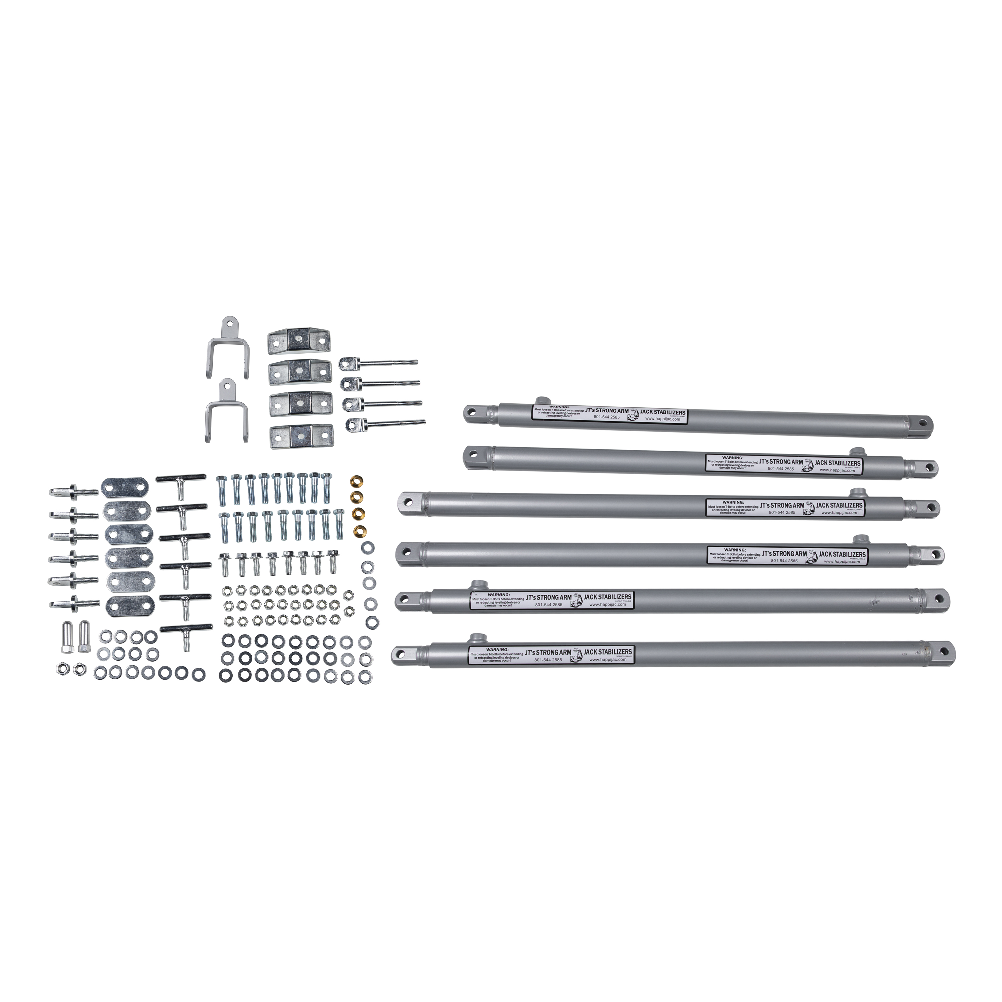 LIPPERT JT's Strong Arm Short 5th Wheel Jack Stabilizer Kit #191024 thumbnail 0