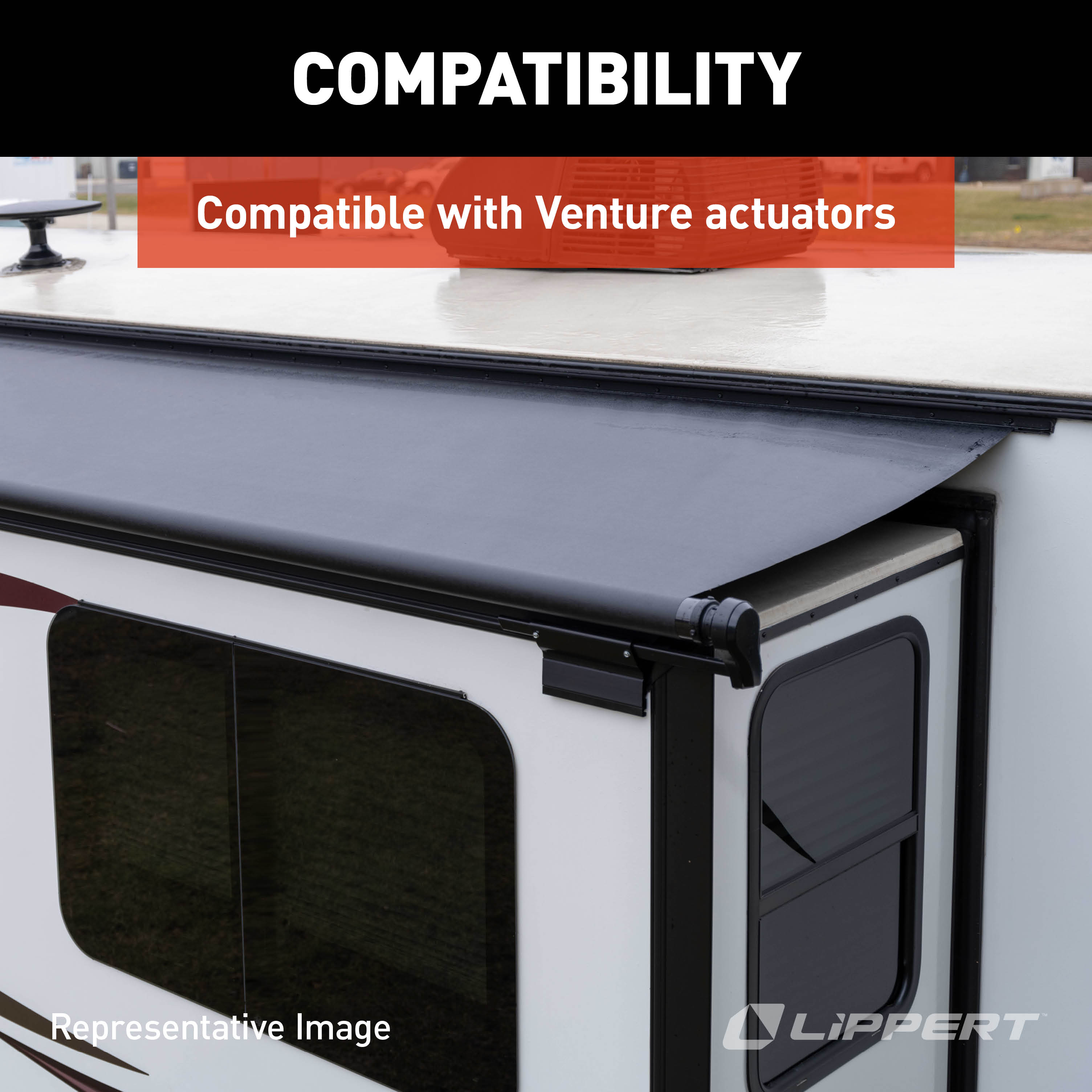 Lippert RV Slide-Out 28:1 Venture Motor #8532-08J thumbnail 3