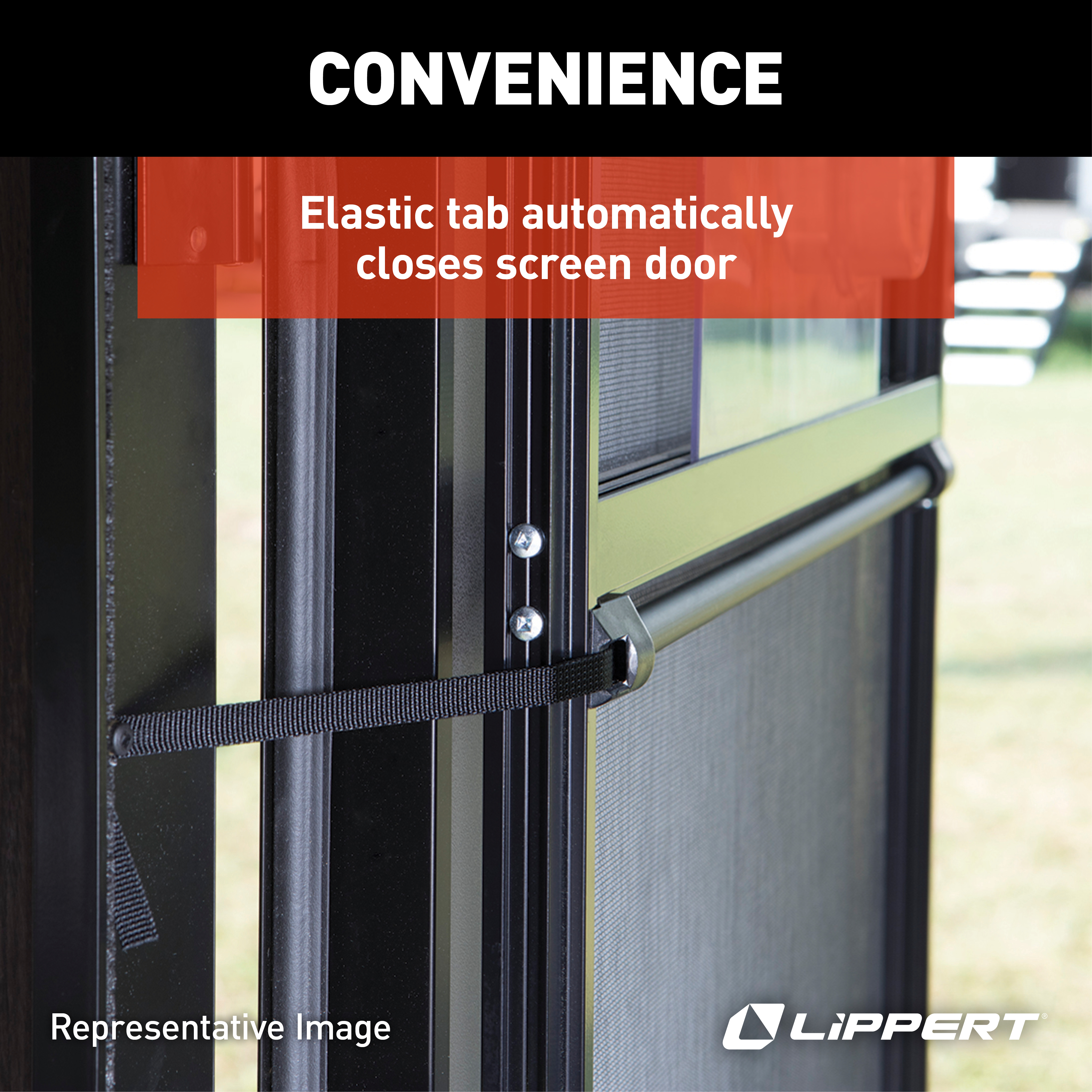 Lippert Screen Shot Automatic RV Screen Door Closer - 26" #730813 thumbnail 5