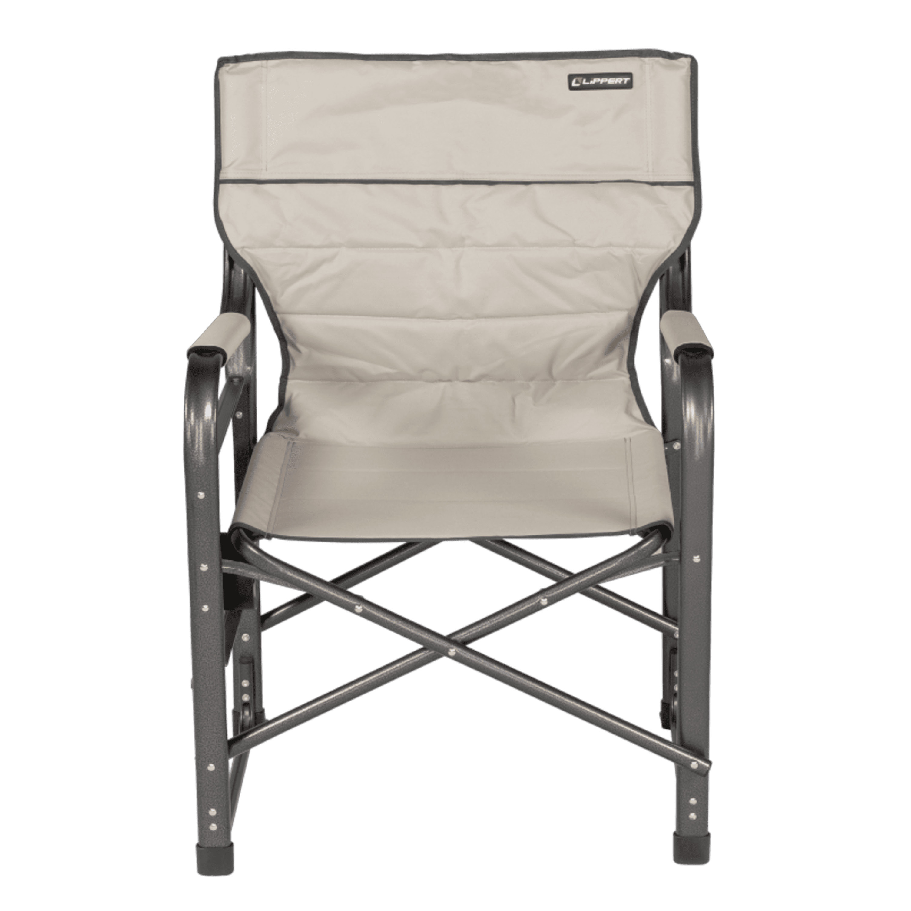 Lippert Scout Plus Director Chair with Side Table - Sand thumbnail 1