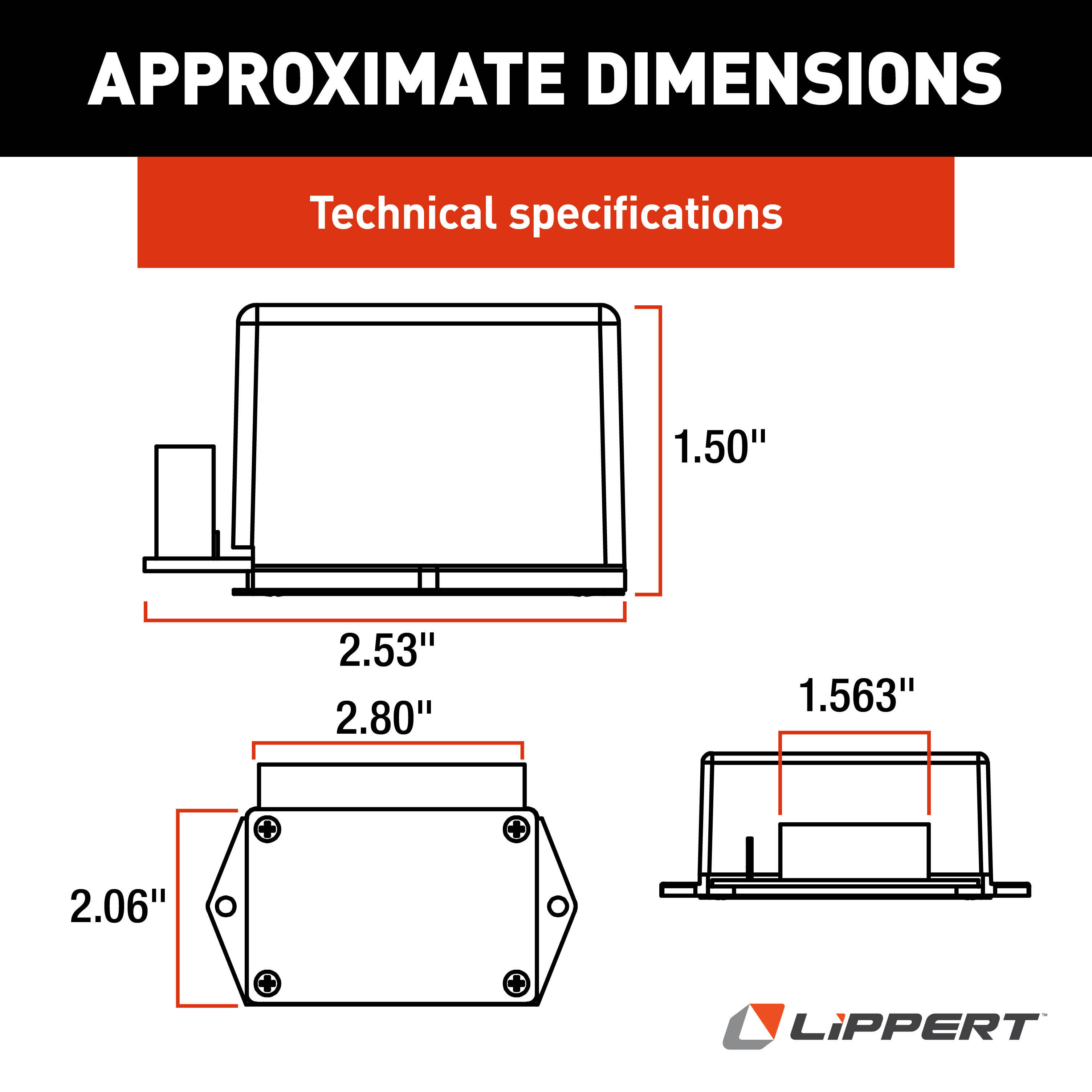 Lippert RV Slide-Out Controller #10665 thumbnail 1