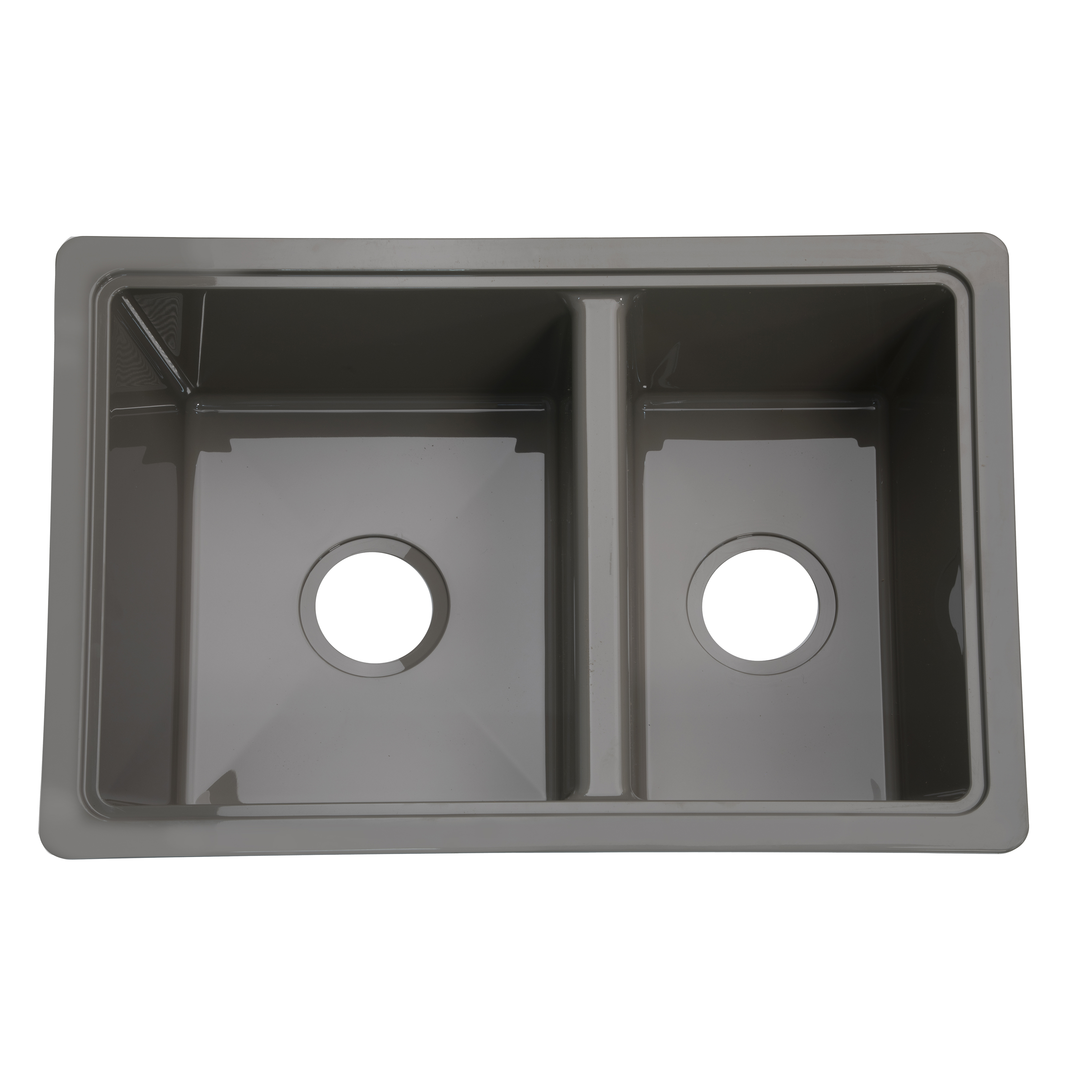 Lippert RV Double Kitchen Galley Sink - 25" x 17" x 6.6" Stainless Steel Color ABS Plastic thumbnail 2