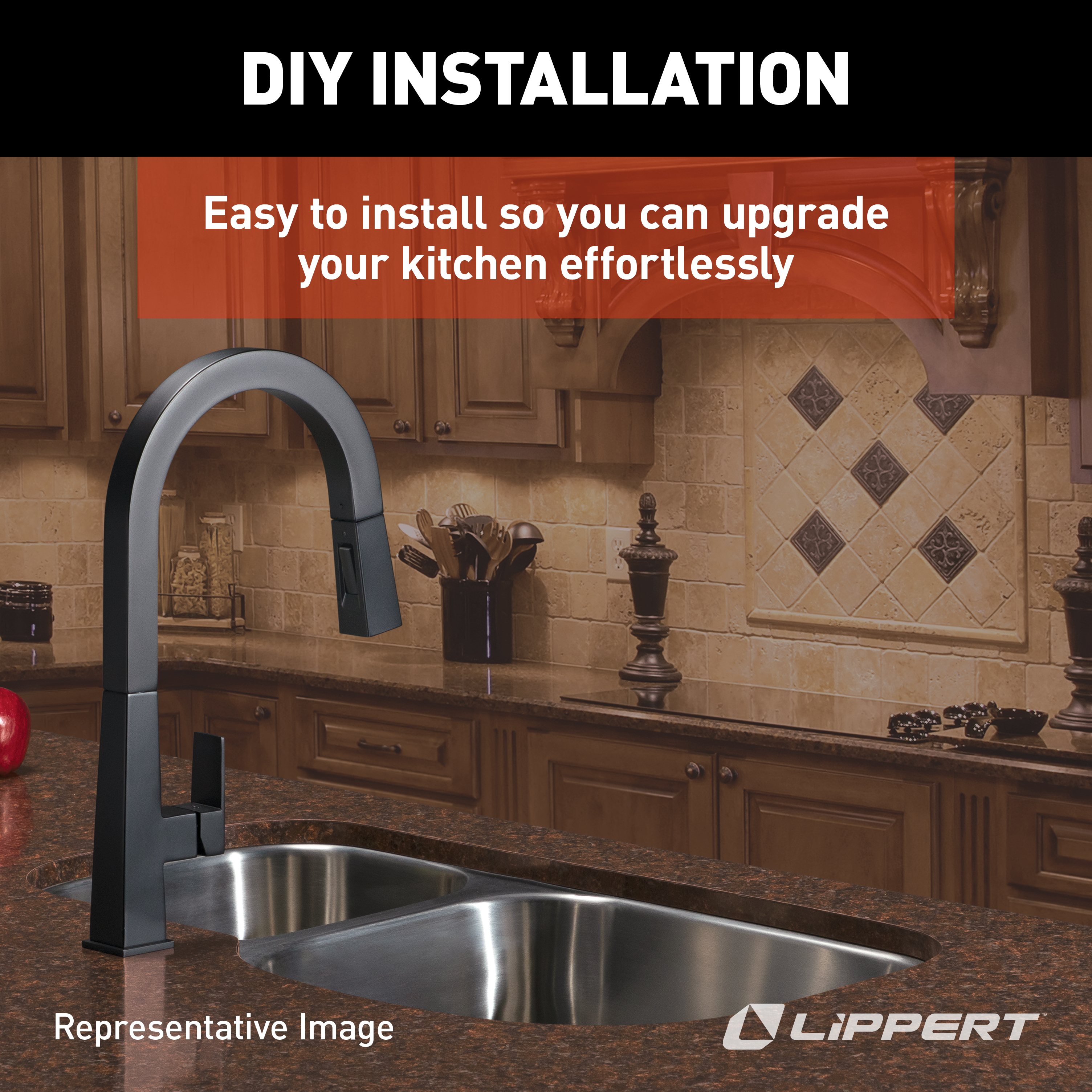 Lippert RV Double Kitchen Galley Sink - 25" x 17" x 6.6" Stainless Steel Color ABS Plastic thumbnail 8
