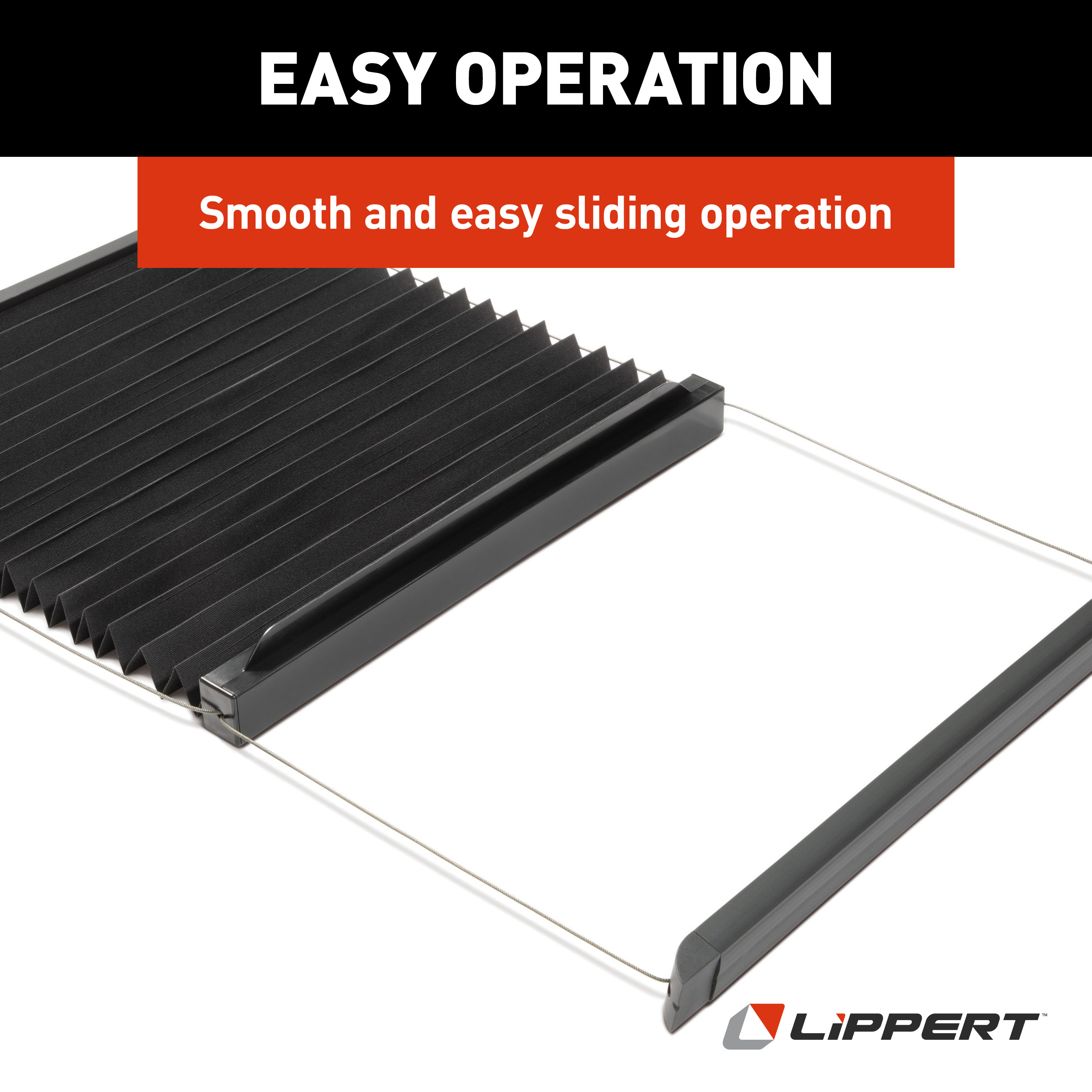 Lippert Thin Shade Ready RV Window Shade for Prepped Lippert Entry Doors #786037 thumbnail 6