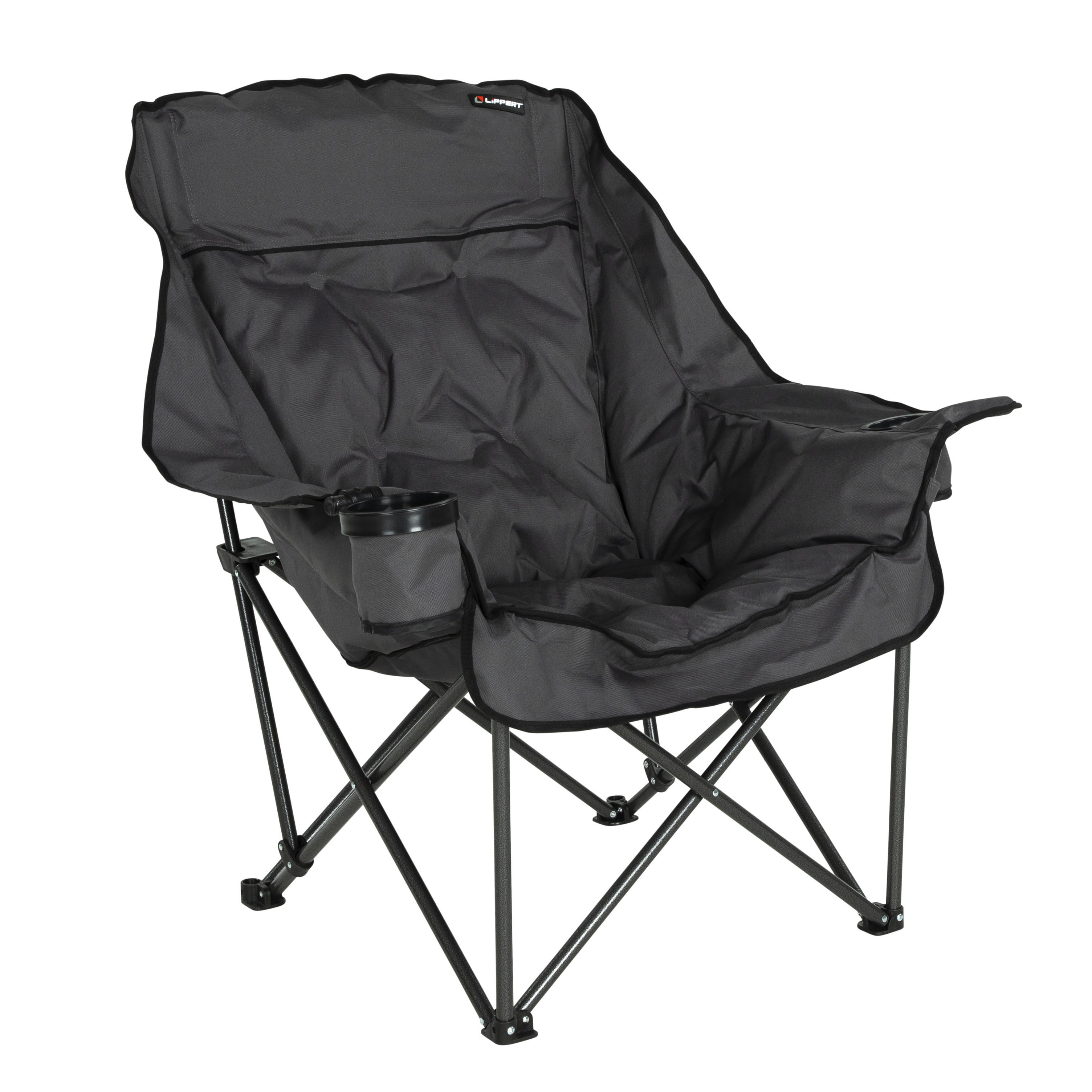 Lippert Big Bear Chair - Dark Grey #2021128654 thumbnail 0