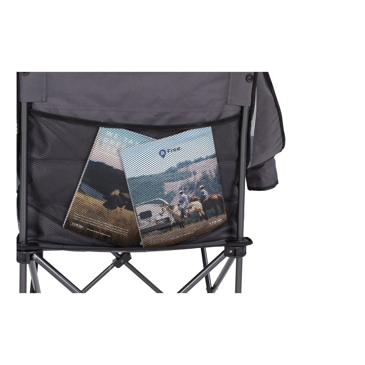 Lippert Campfire Folding Chair - Dark Grey thumbnail 5