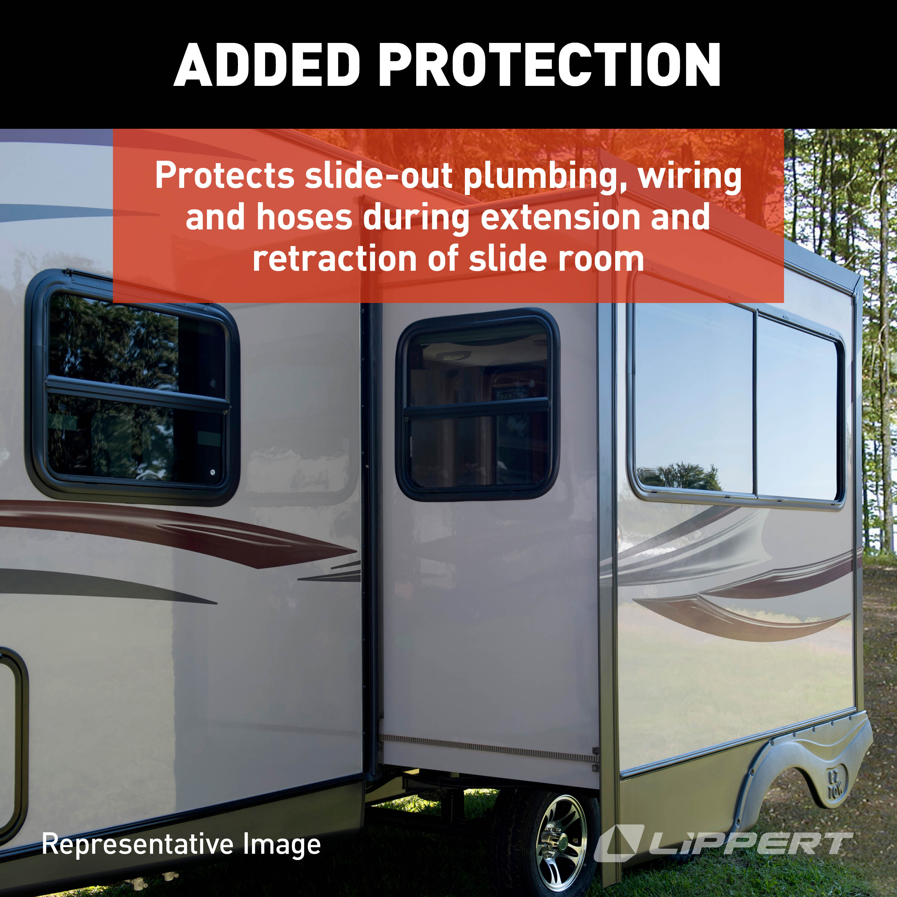 Lippert RV Slide-Out Flex Guard Double Kit with Hardware #1346281 thumbnail 3