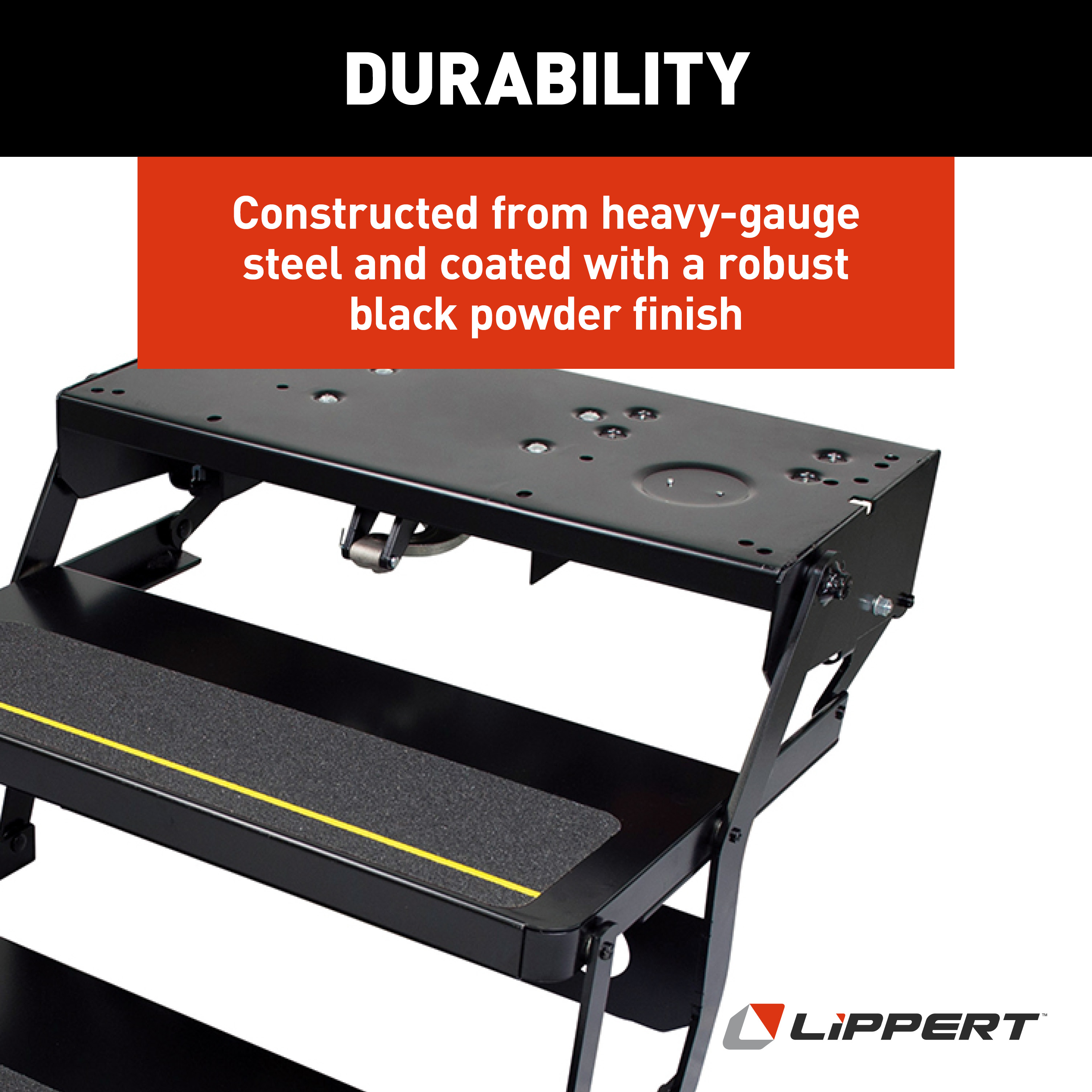 Platinum Series - Reinforced Double Tread Electric Step Assembly thumbnail 6