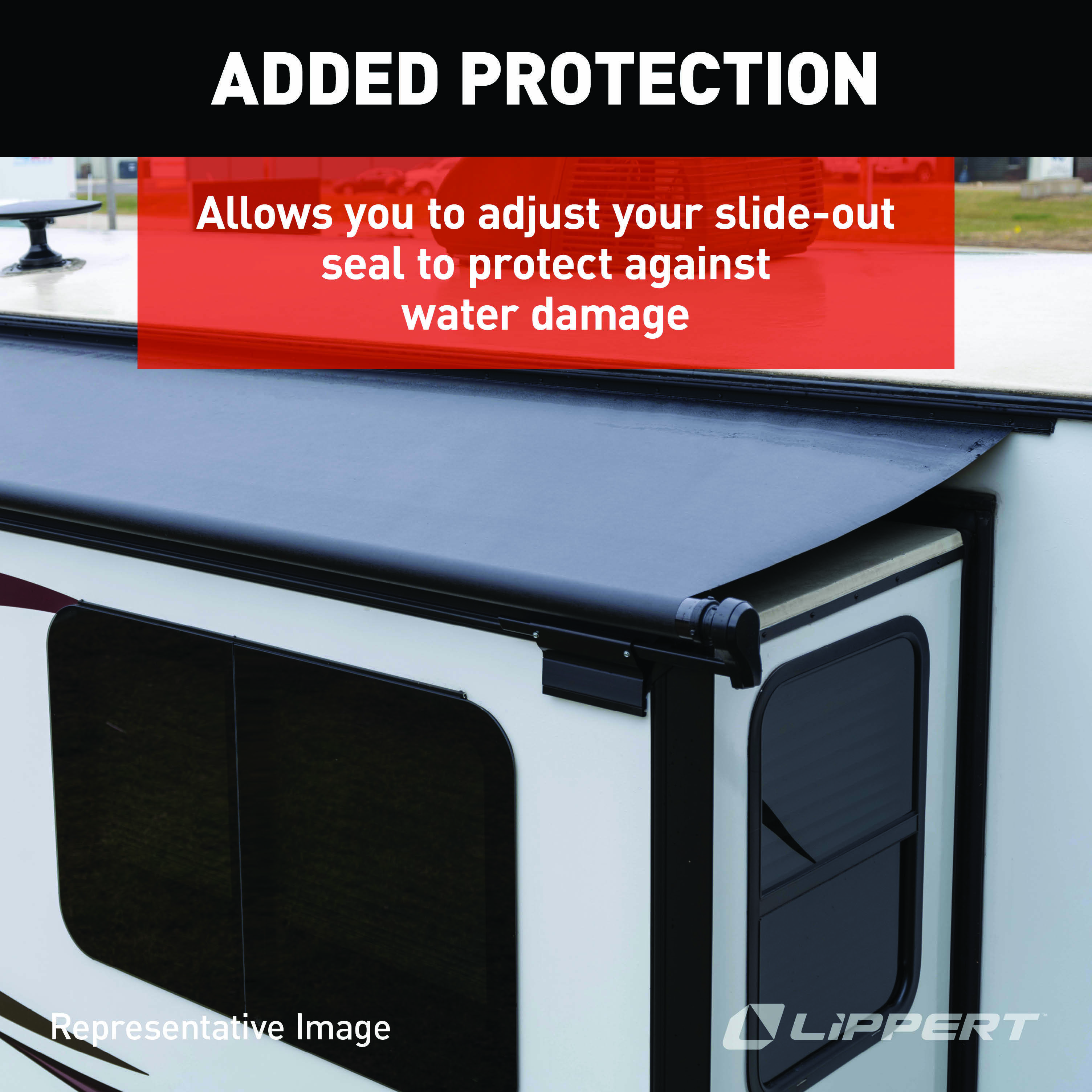 Lippert RV Slide-Out Stop Can Assembly #122840 thumbnail 3