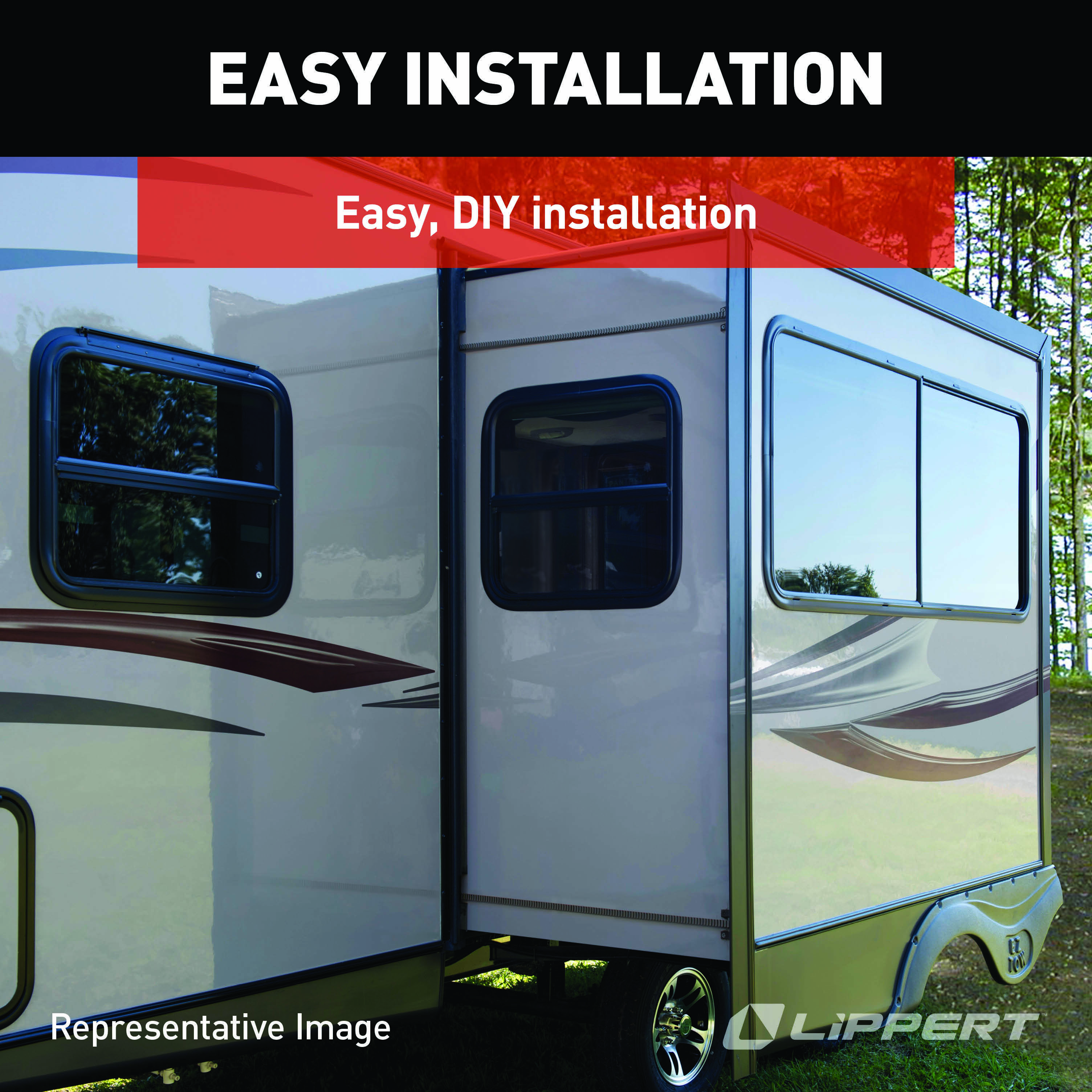 Lippert RV Slide-Out Stop Can Assembly #122840 thumbnail 4