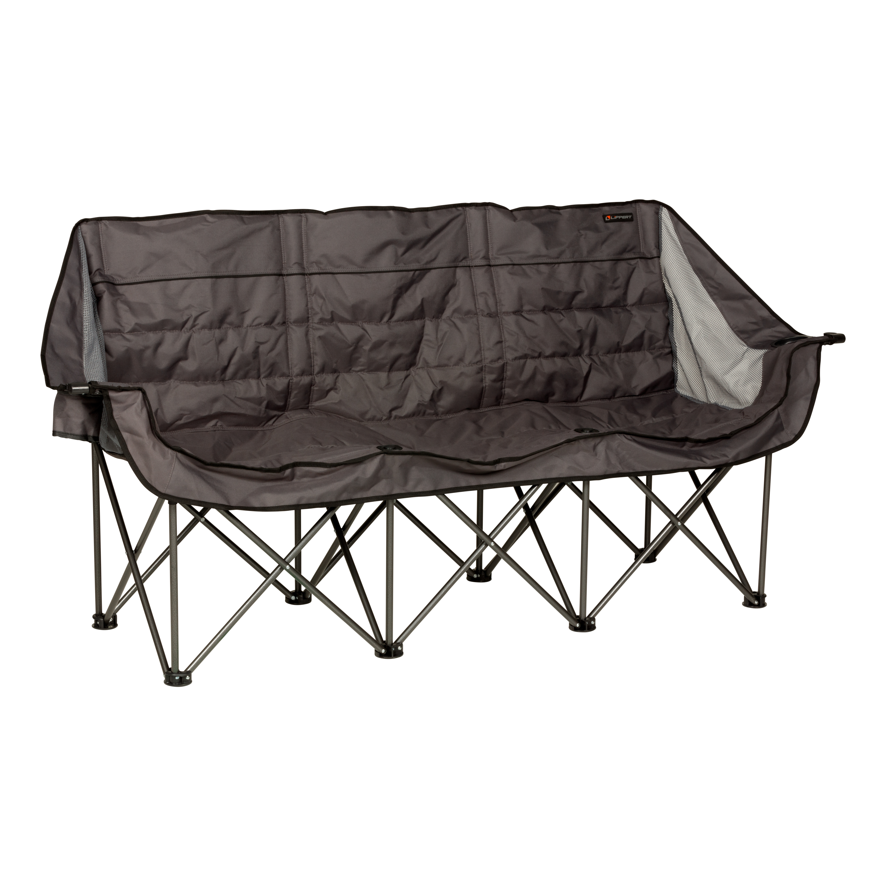 Lippert Campfire Folding Couch - Dark Grey thumbnail 0