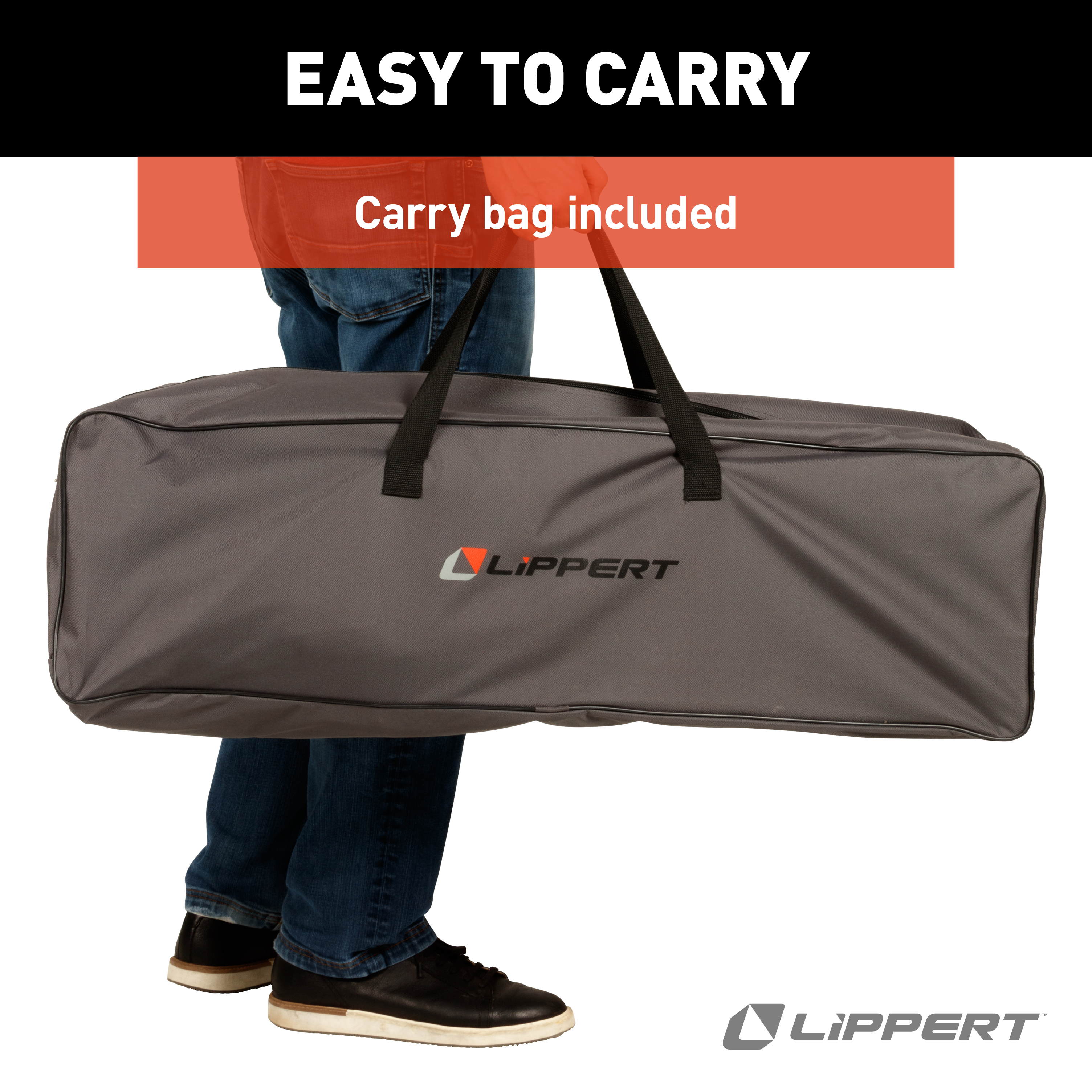 Lippert Campfire Folding Couch - Dark Grey thumbnail 6