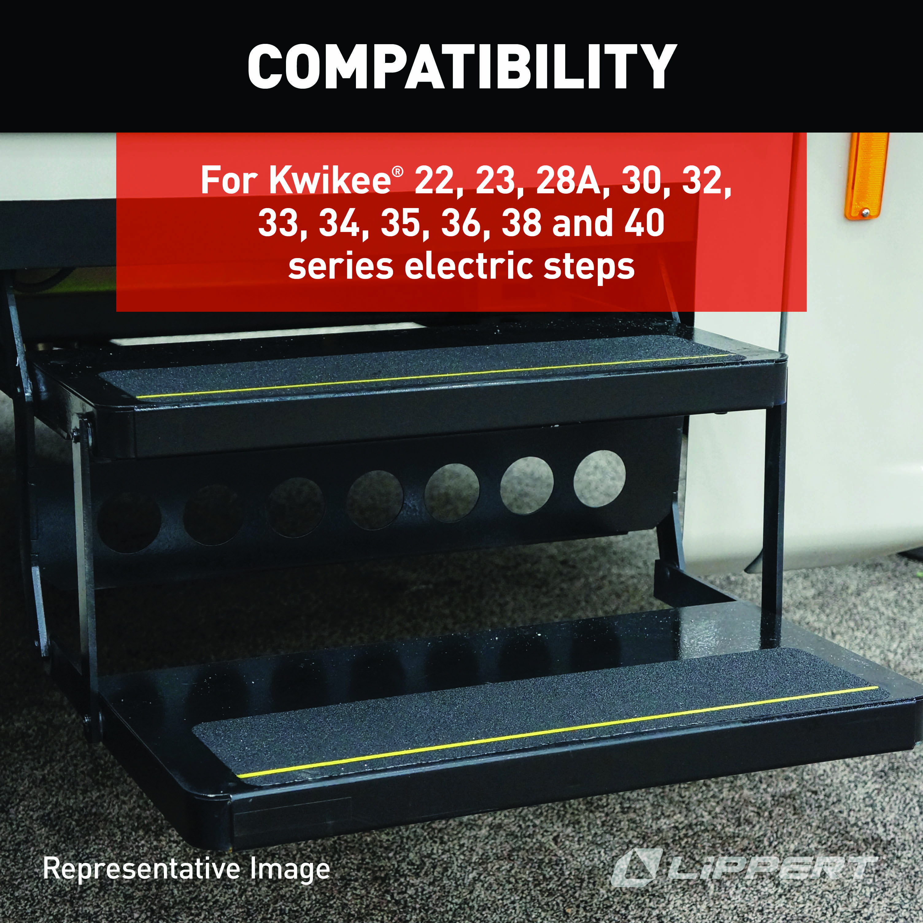 LIPPERT Kwikee Step Motor Conversion Kit for "A" Linkage thumbnail 2
