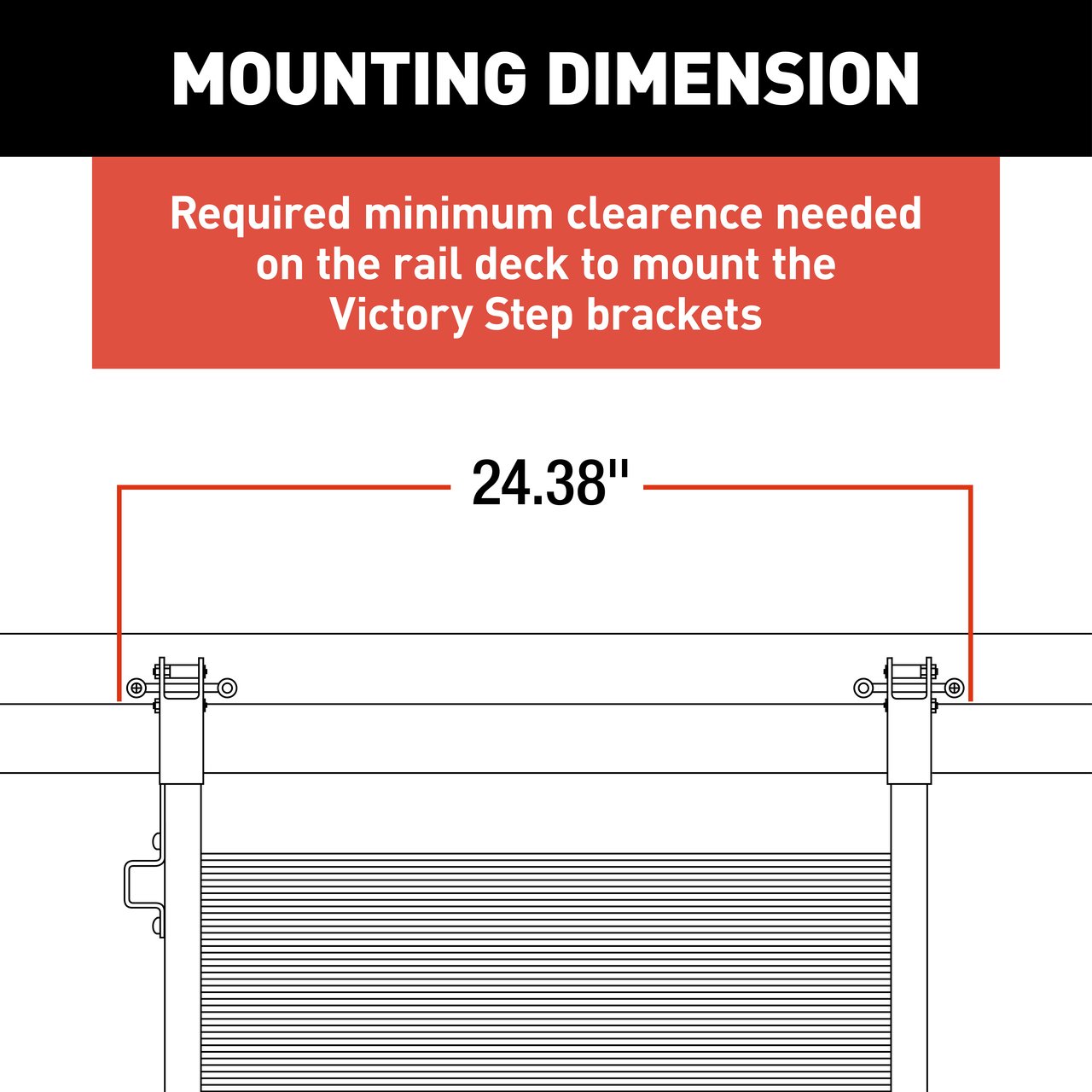 Lippert Victory Step Toy Hauler & RV Patio Steps with Entry Assist Handrail - Triple thumbnail 2