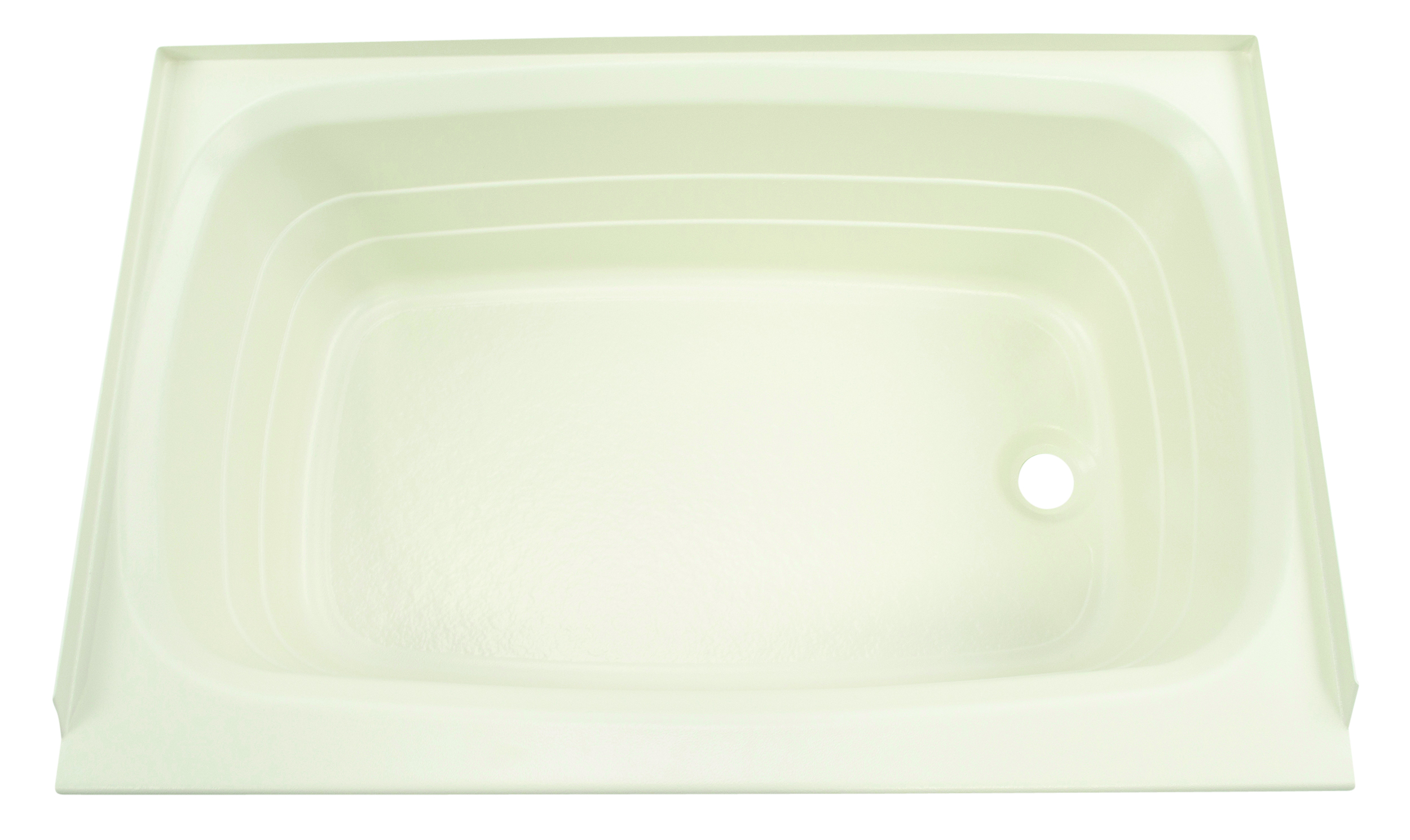 Lippert Bathtub with Right Drain - 24" x 36", Parchment #P2436RHSPK thumbnail 1
