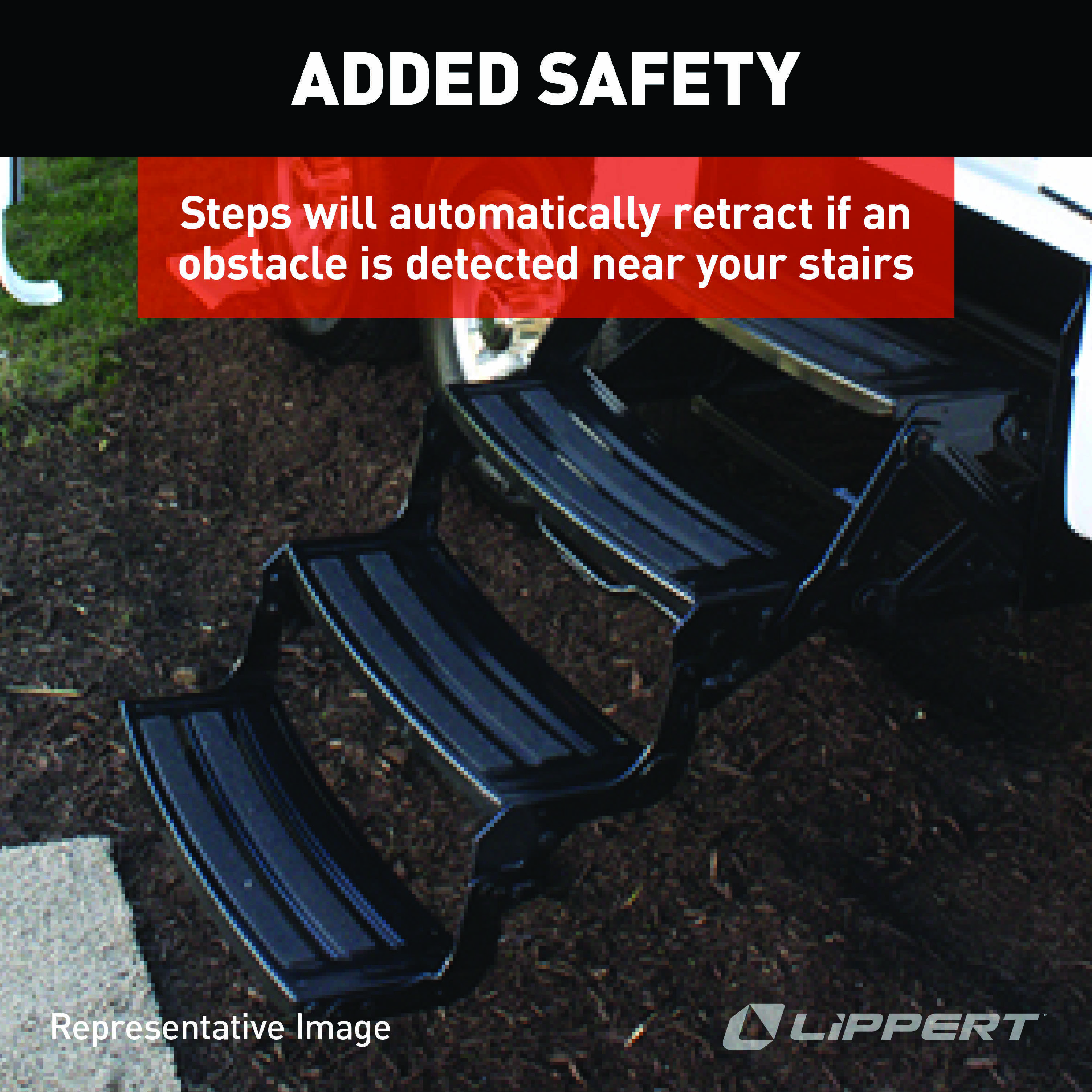 LIPPERT 28 Series Step Assembly with Logic Control Unit and No Switch Kit thumbnail 3