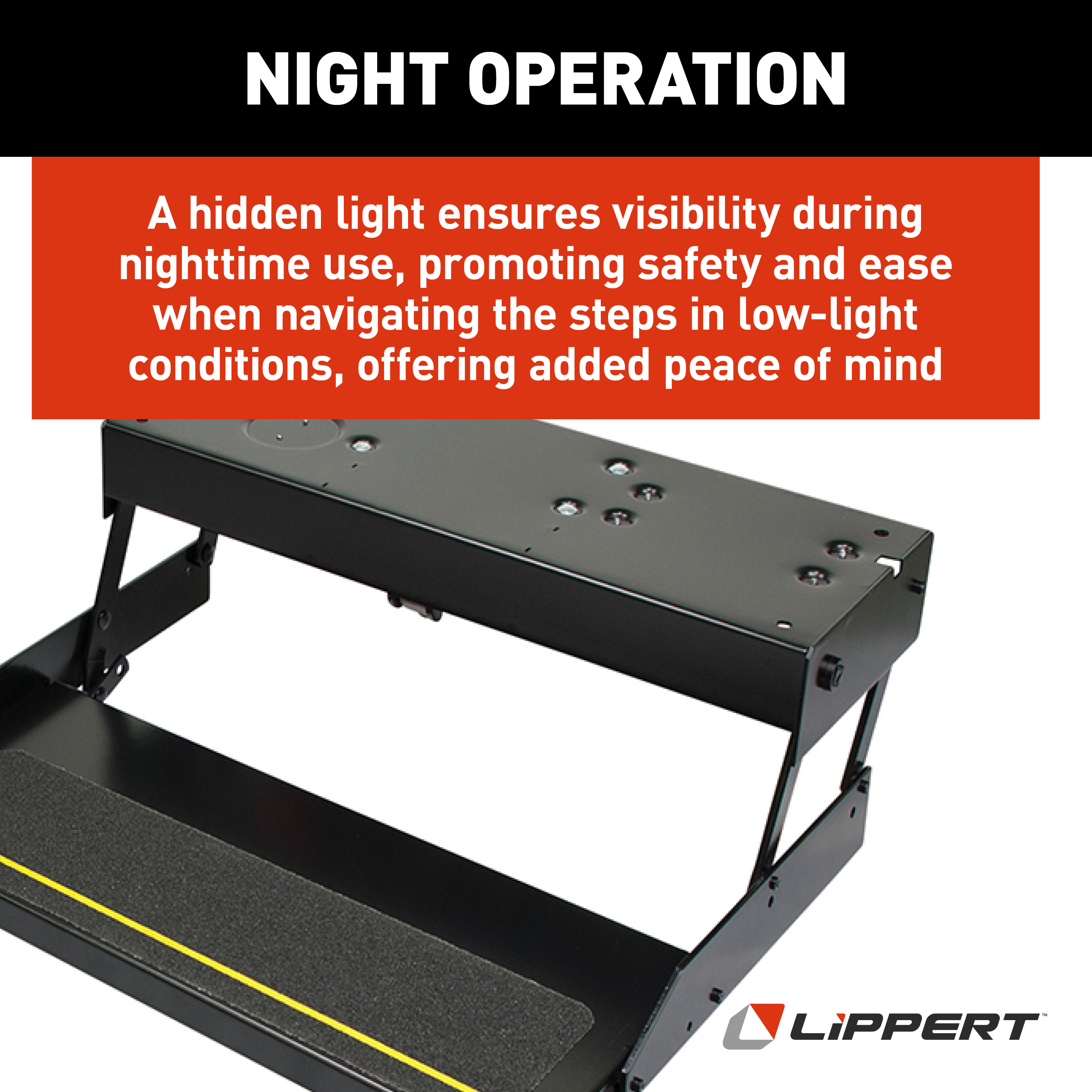 LIPPERT 28 Series Step Assembly with Logic Control Unit and No Switch Kit thumbnail 4