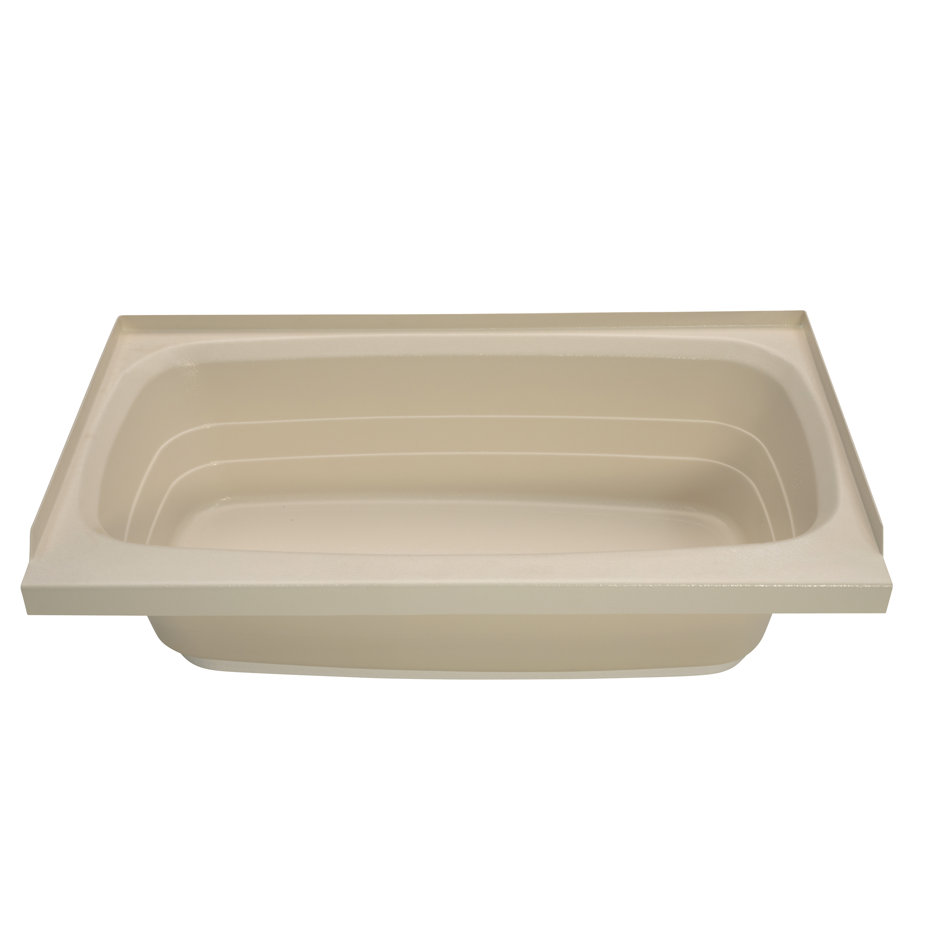 Lippert Bathtub with Right Drain - 24" x 40", Parchment #P2440RHSPK thumbnail 0
