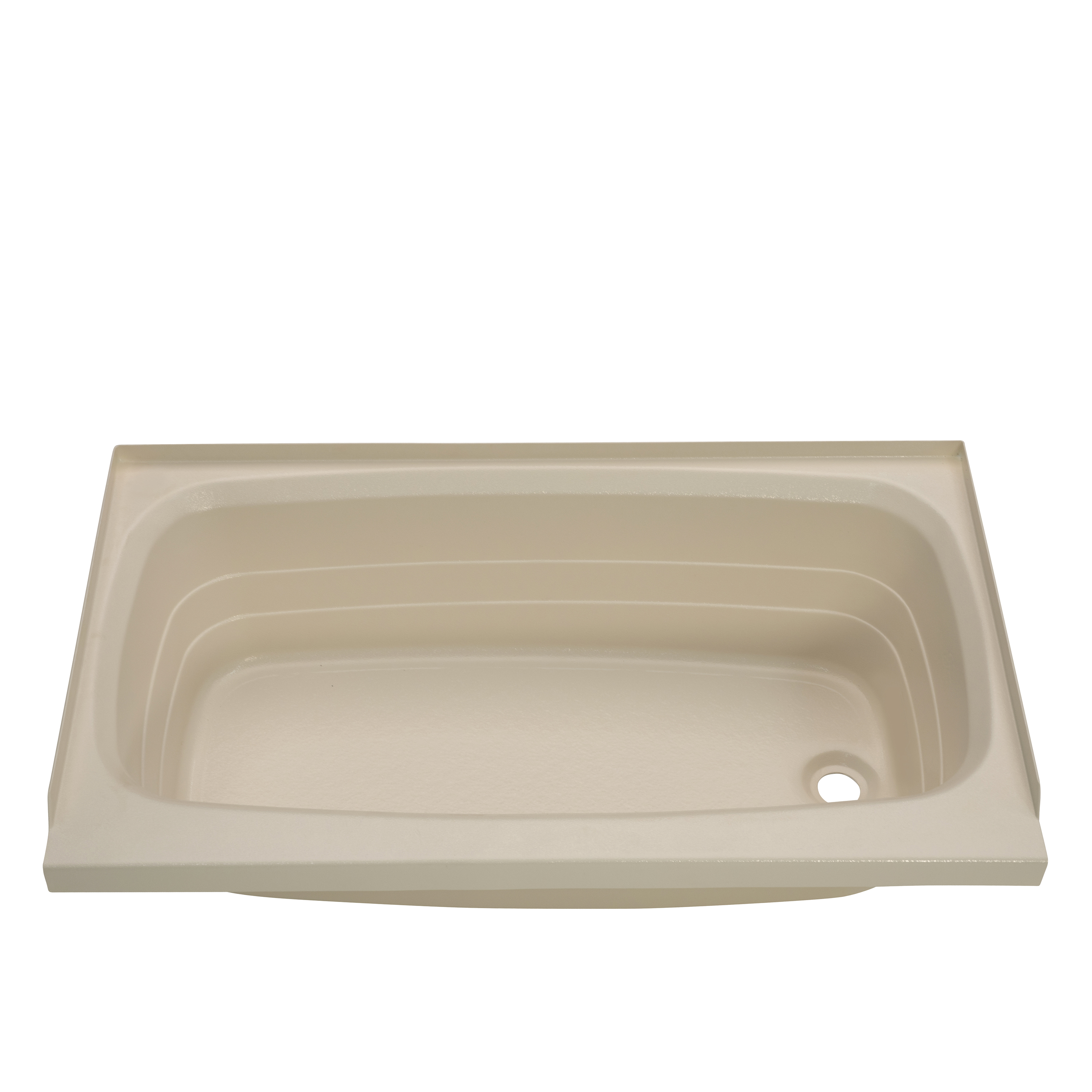 Lippert Bathtub with Right Drain - 24" x 40", Parchment #P2440RHSPK thumbnail 1